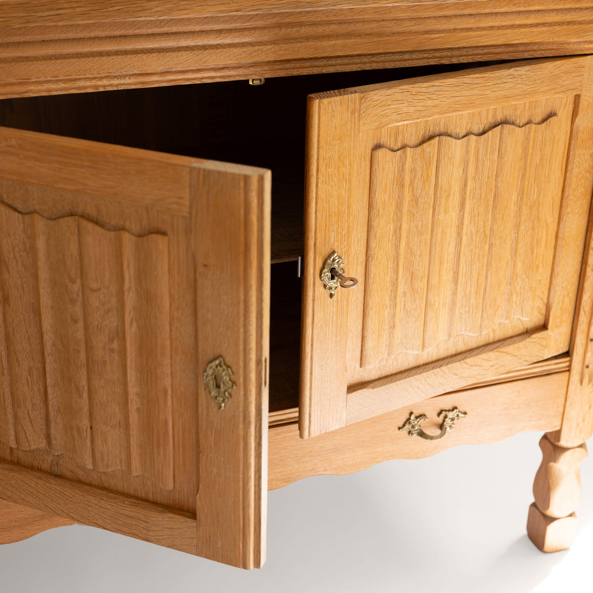 +COOP Vintage Storage Vintage Carved Oak Buffet