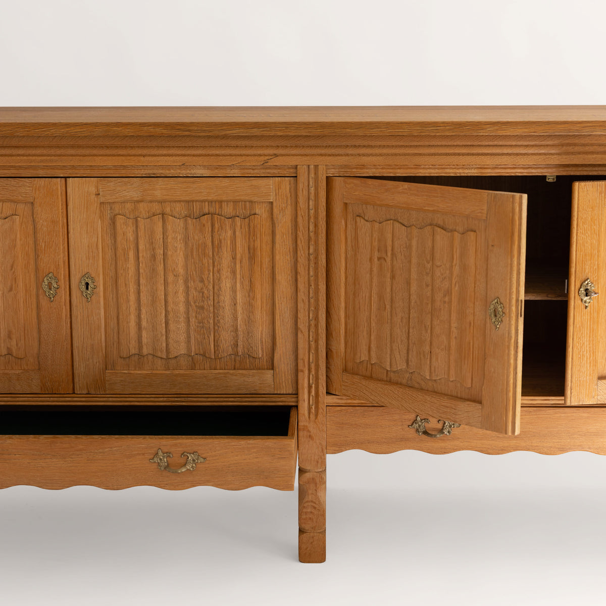+COOP Vintage Storage Vintage Carved Oak Buffet