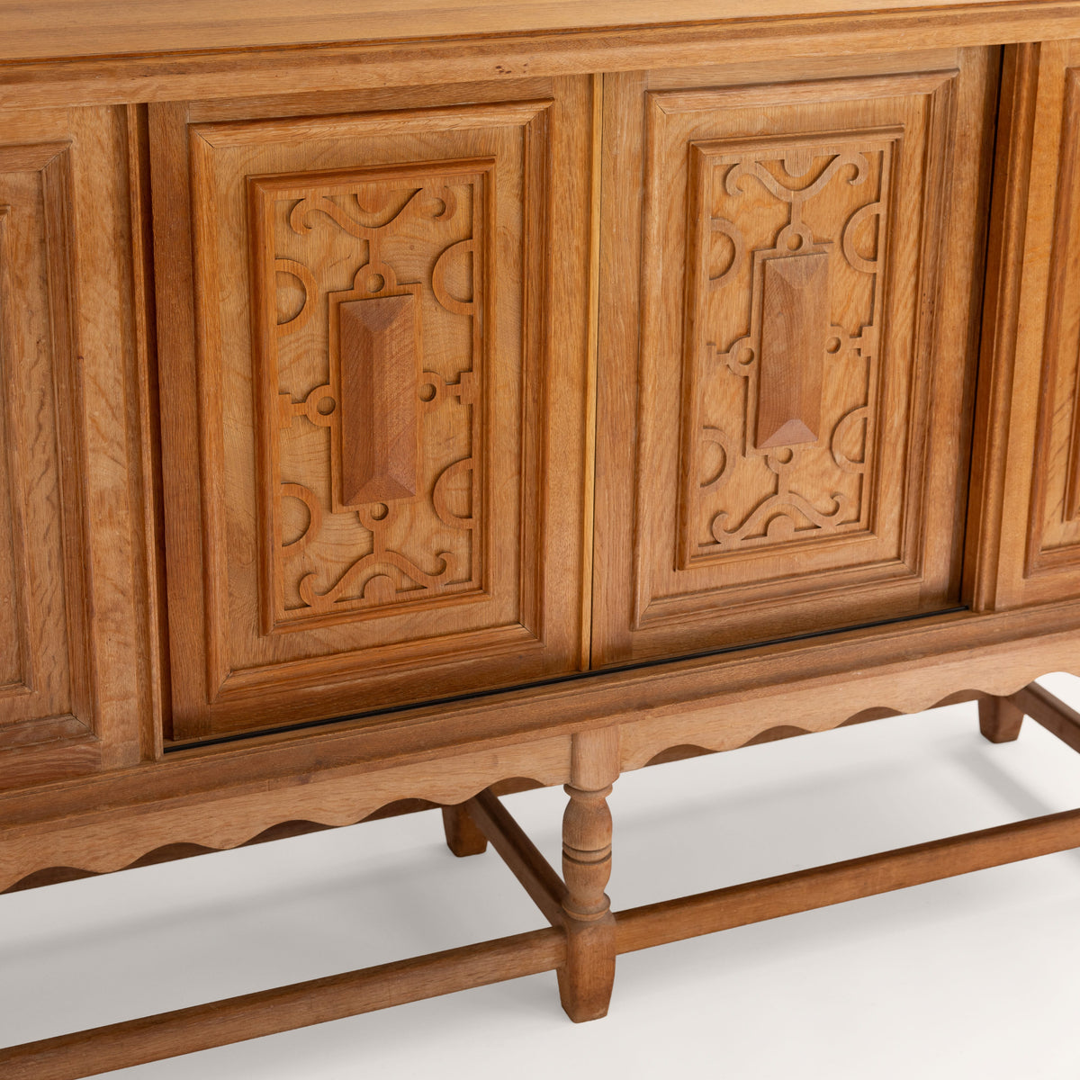 +COOP Vintage Storage Vintage Carved Oak Sideboard with Drawers