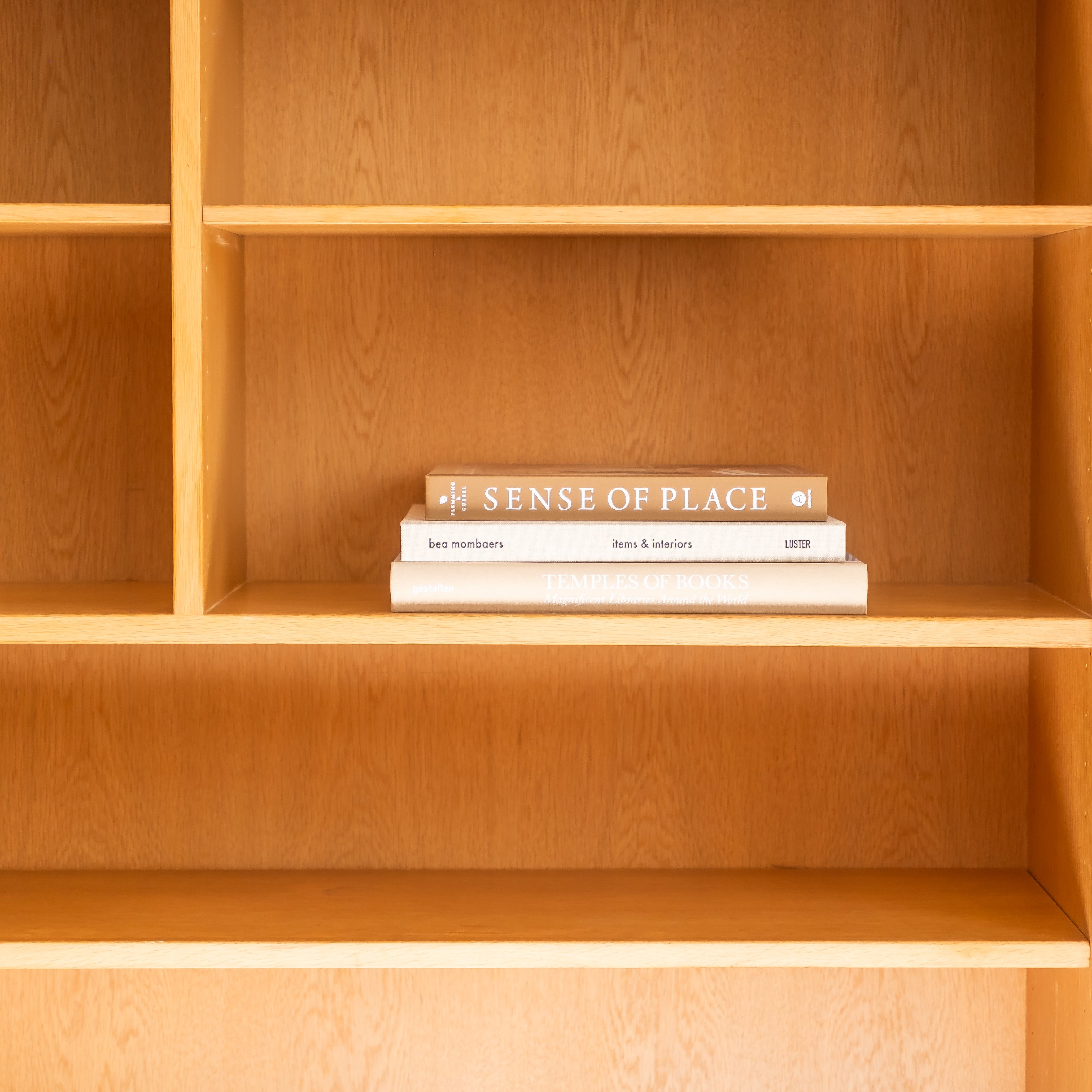 +COOP Vintage Storage Vintage  Danish Oak Bookcase by Omann Jun