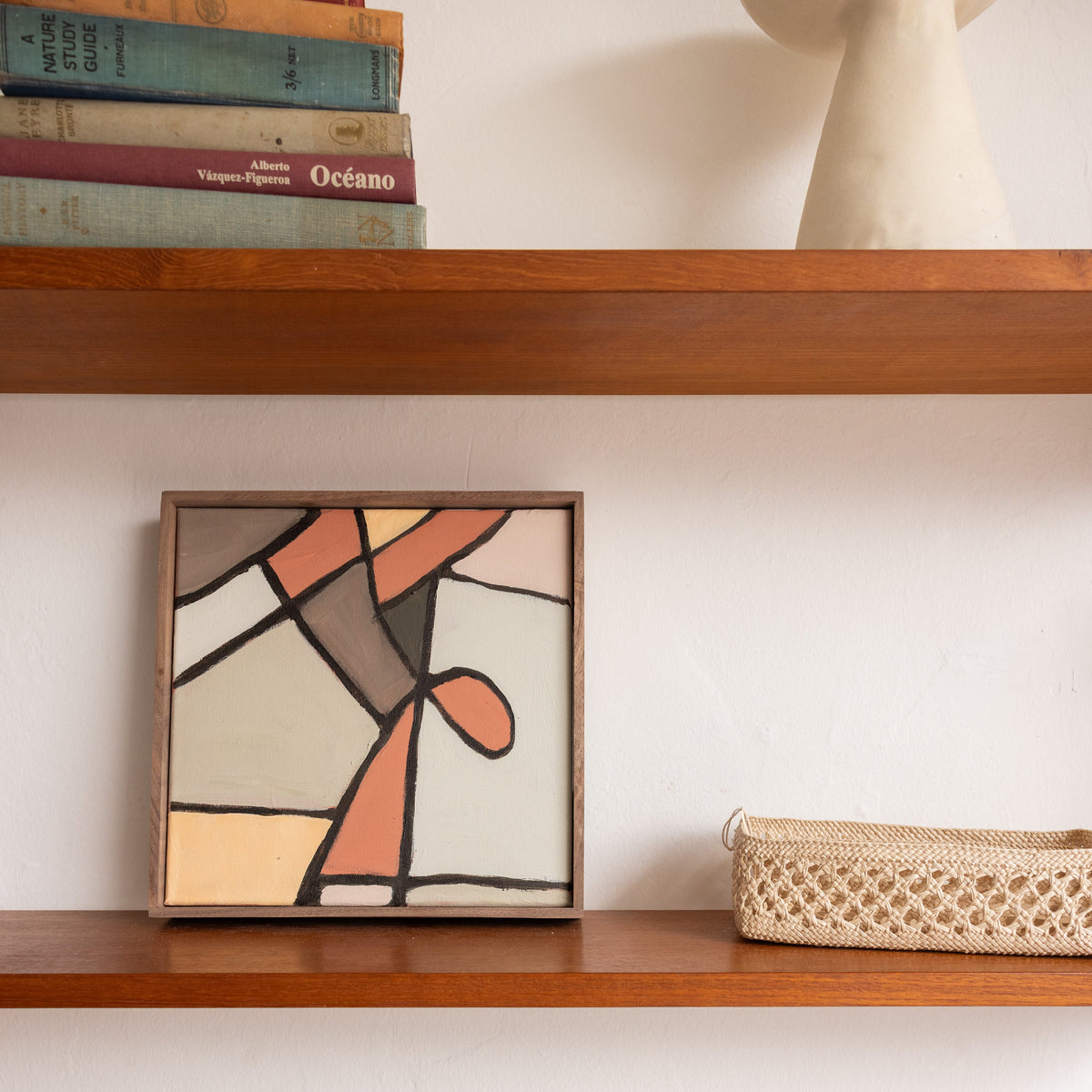 +COOP Vintage Storage Vintage Mid Century Teak Wall Unit - NFS