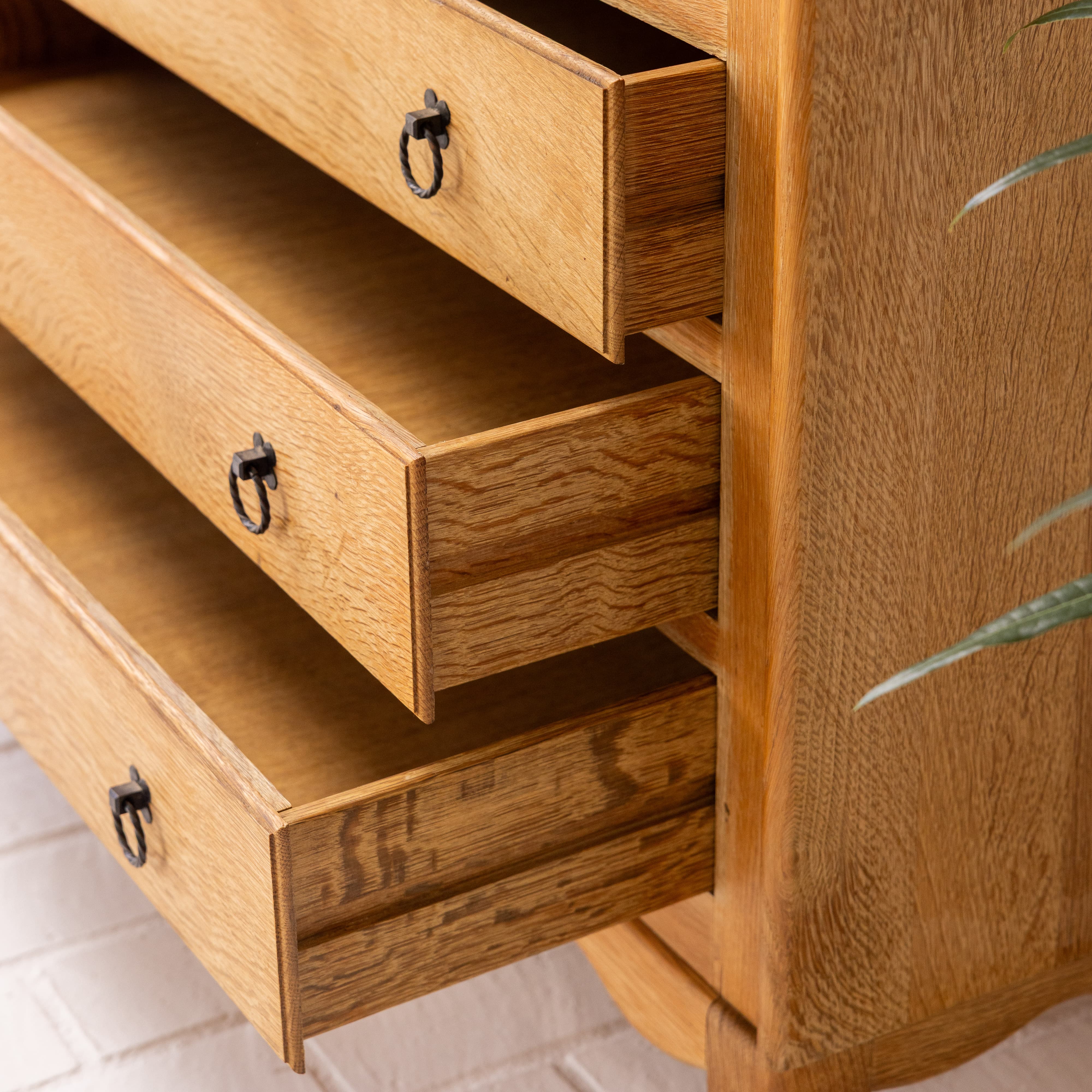 +COOP Vintage Storage Vintage Oak Hutch