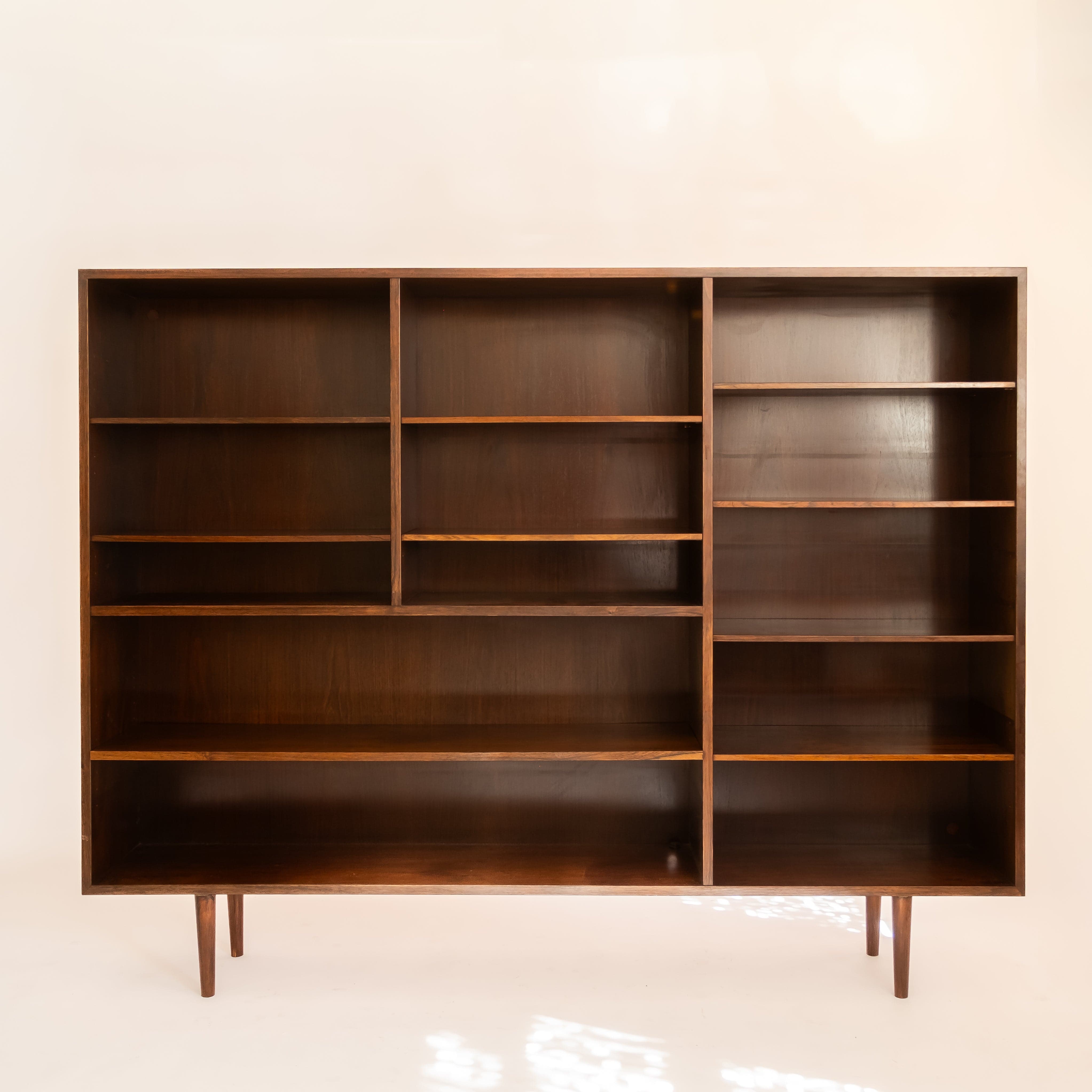 Vintage Rosewood Bookcase