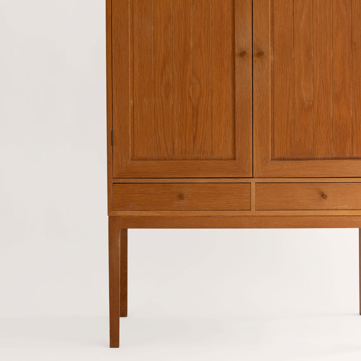 +COOP Vintage Storage Vintage Swedish Oak Cabinet