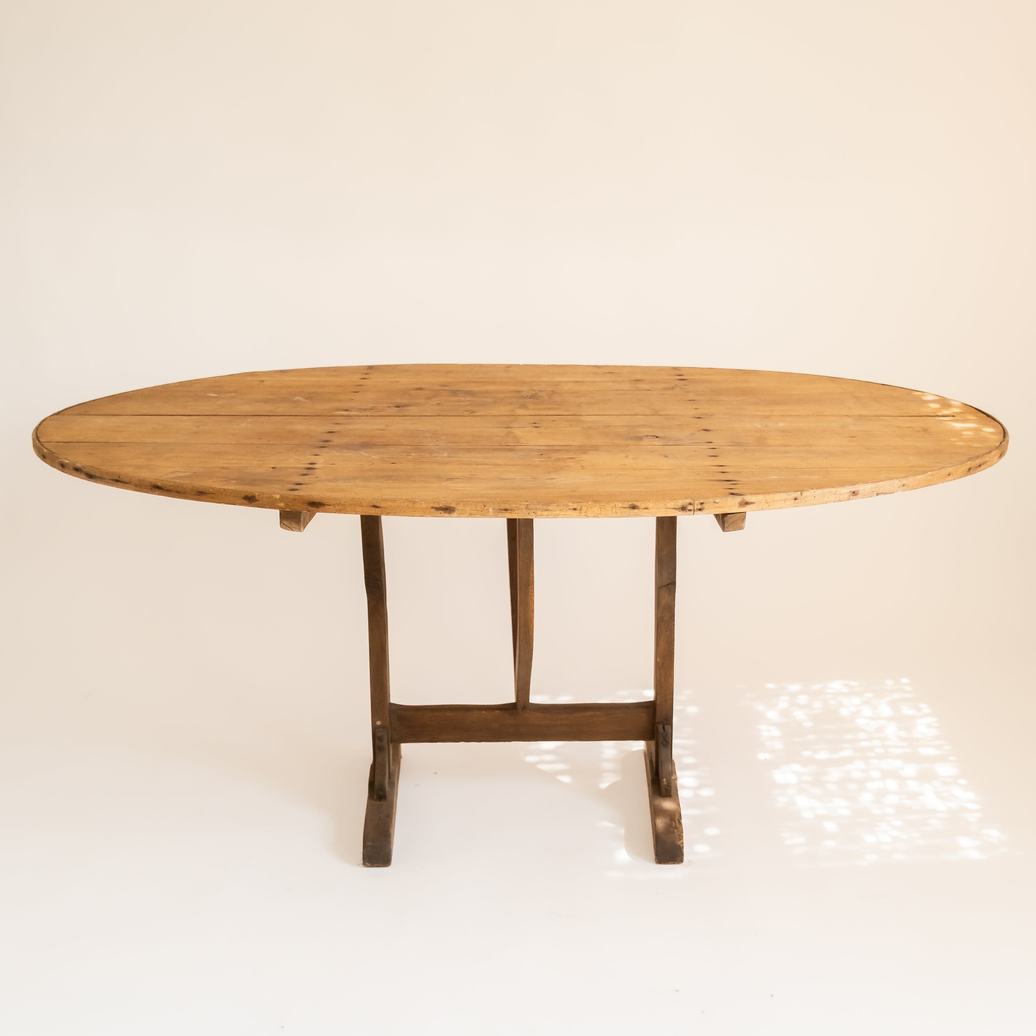 +COOP Vintage Tables Antique French Wine Tasting Table