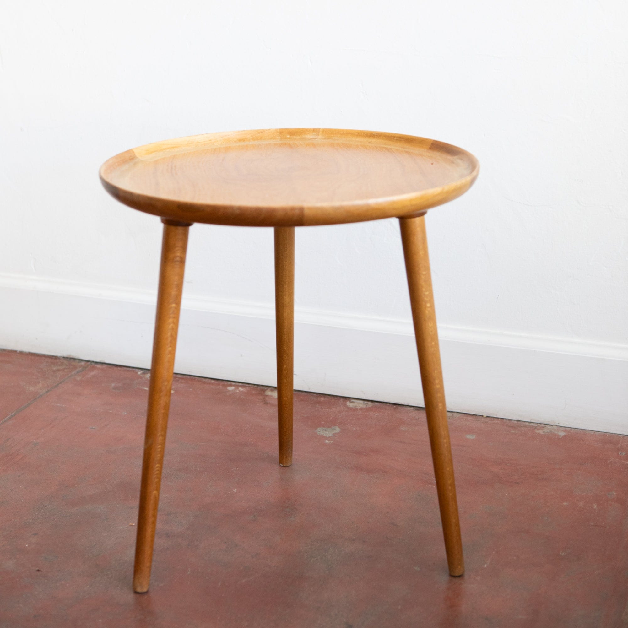 +COOP Vintage Tables Mid-century Modern Teak Side Table