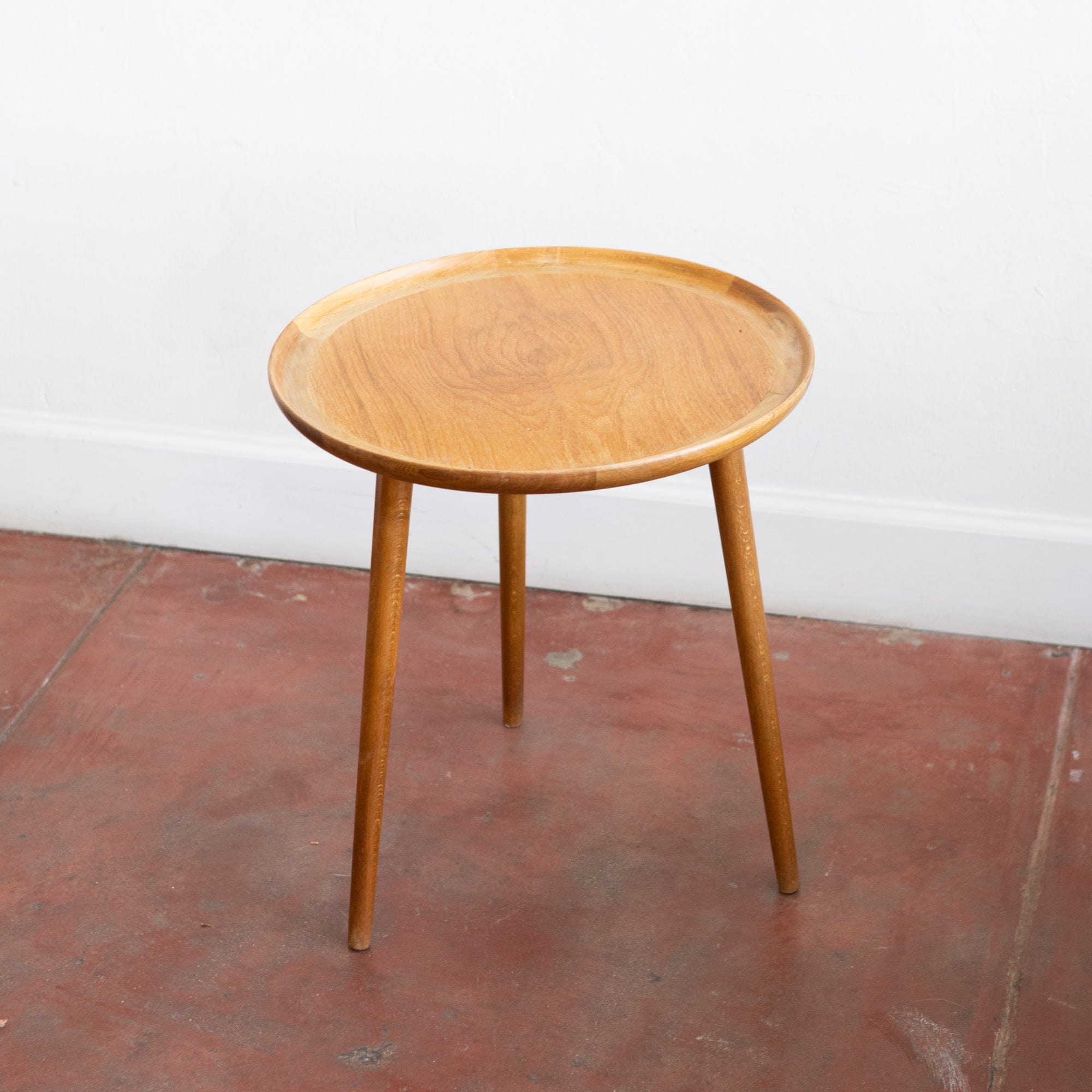 +COOP Vintage Tables Mid-century Modern Teak Side Table