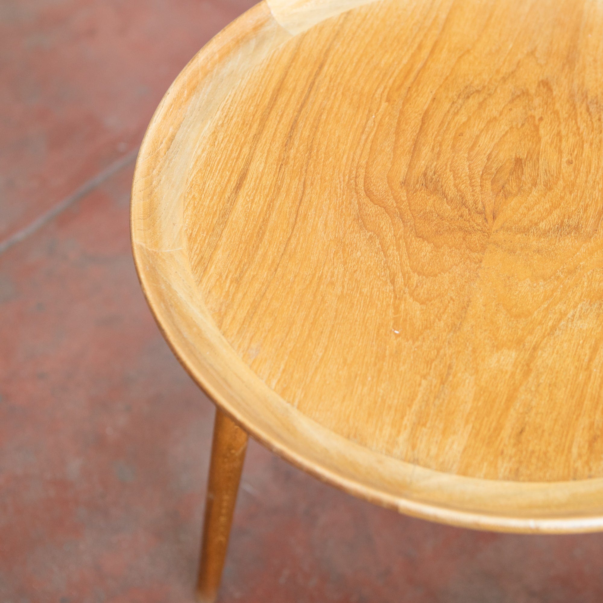 +COOP Vintage Tables Mid-century Modern Teak Side Table