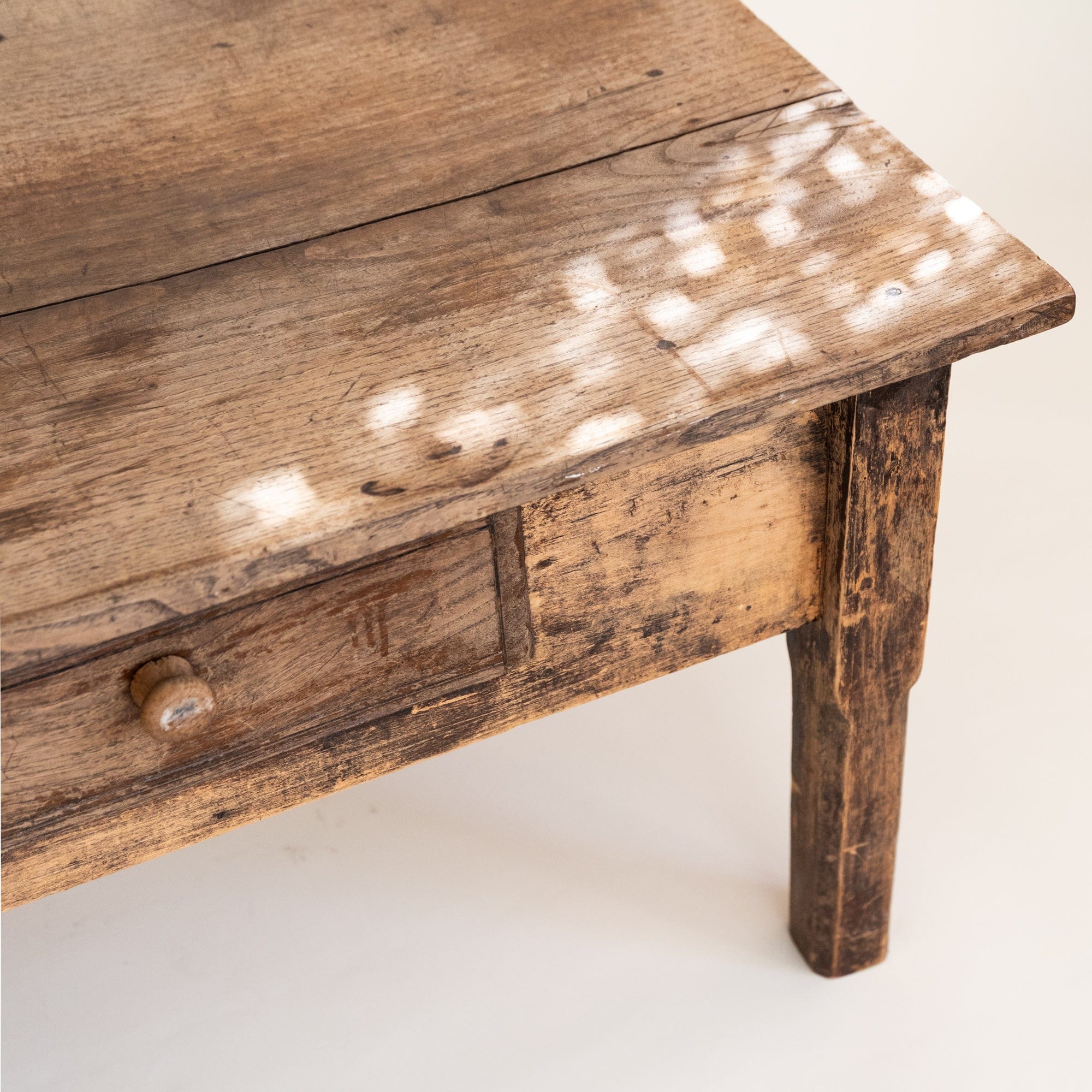 +COOP Vintage Tables Spanish Two Drawer Coffee Table