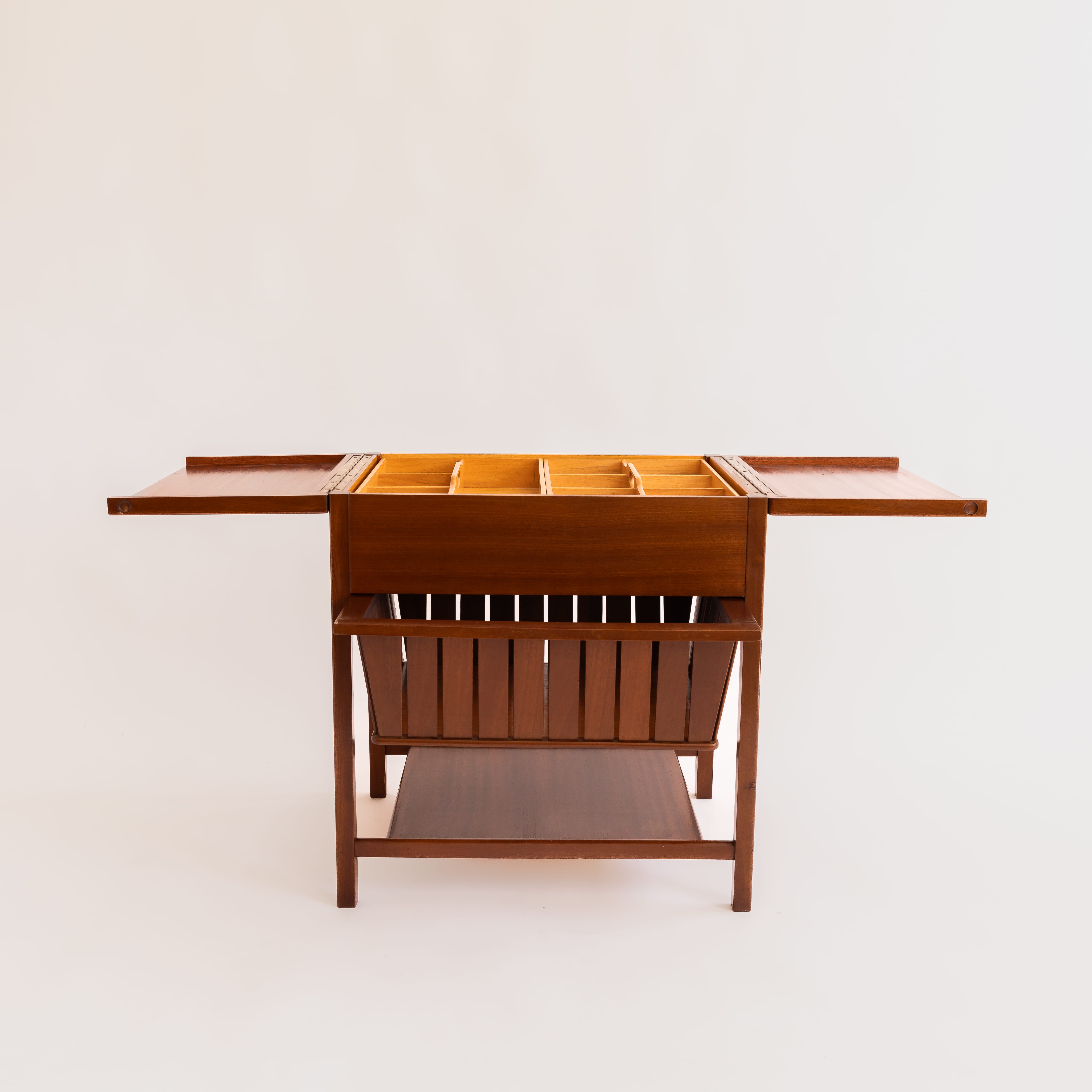 +COOP Vintage Tables Vintage Børge Mogensen Danish Teak Sewing Table