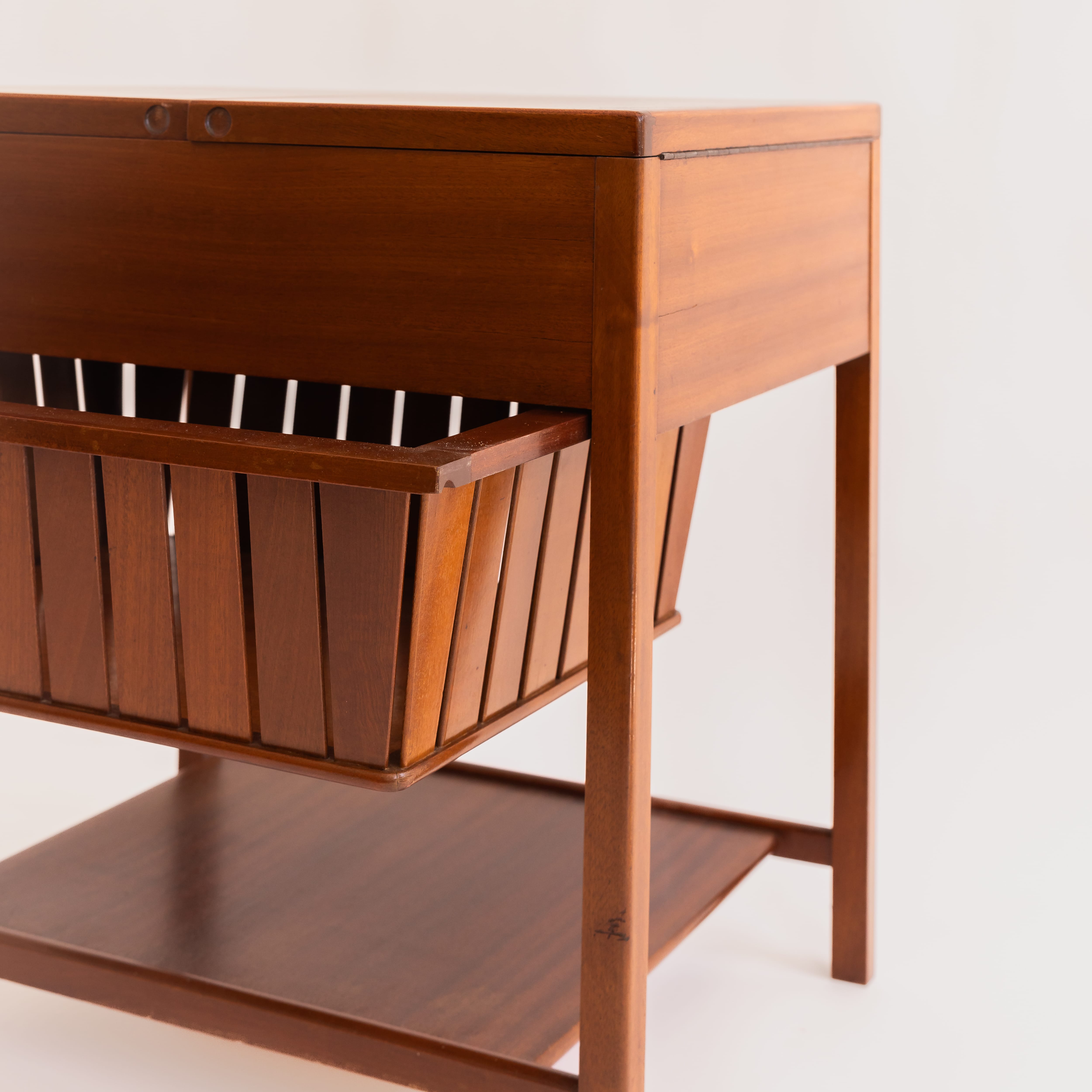 +COOP Vintage Tables Vintage Børge Mogensen Danish Teak Sewing Table