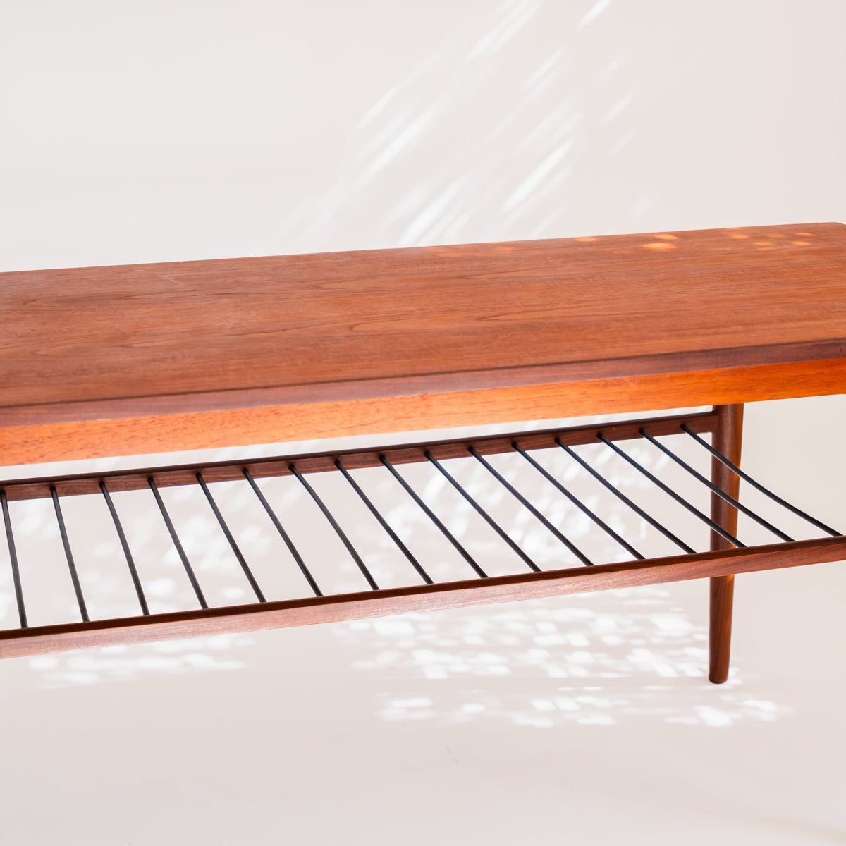 +COOP Vintage Tables Vintage Kofod Larsen Style Danish Teak Coffee Table