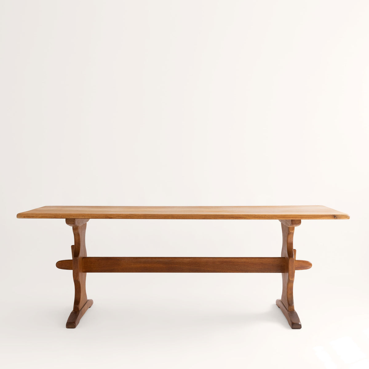 +COOP Vintage Tables Vintage Oak Trestle Coffee Table