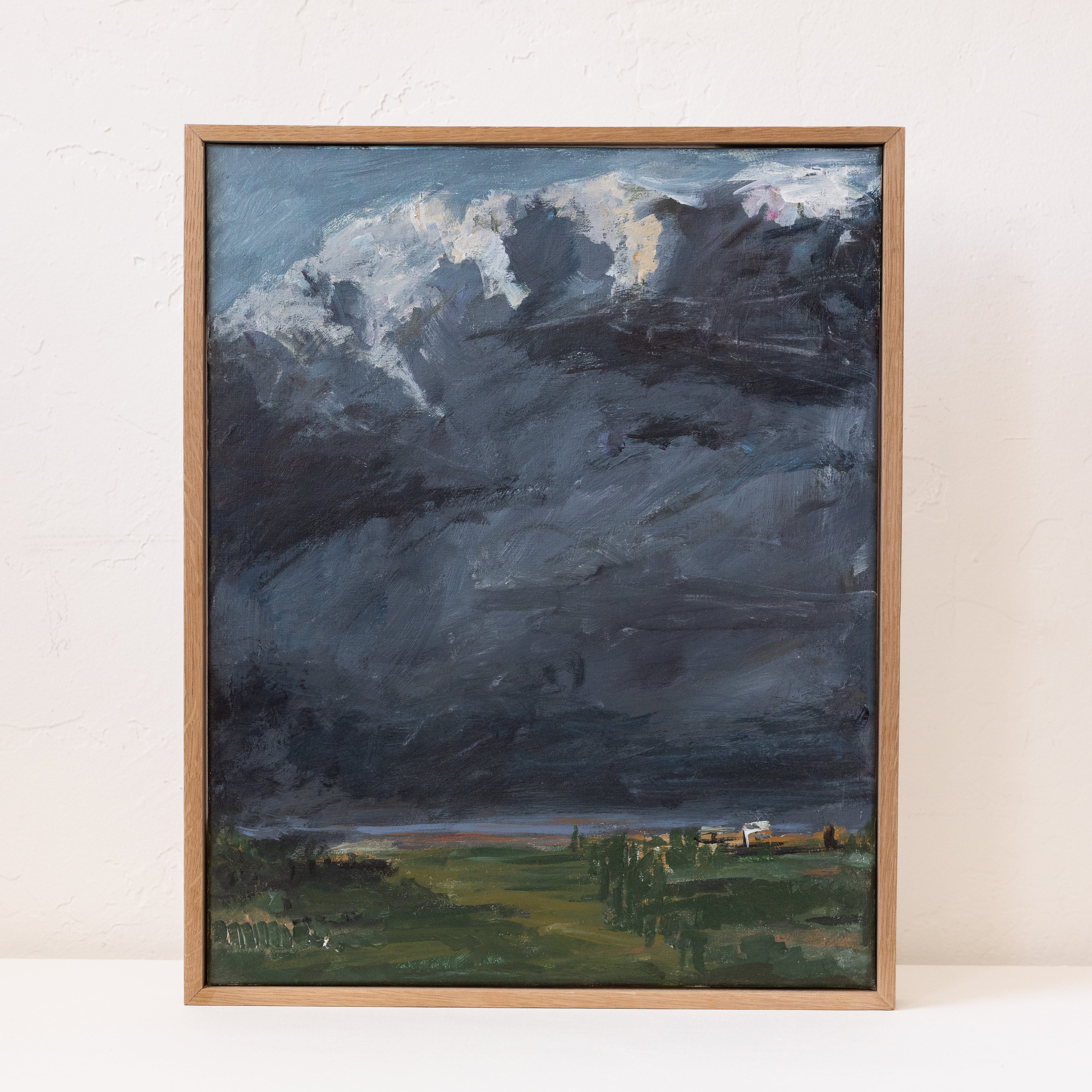 +COOP Wall Art Framed Abstract Painting | "Tempest"