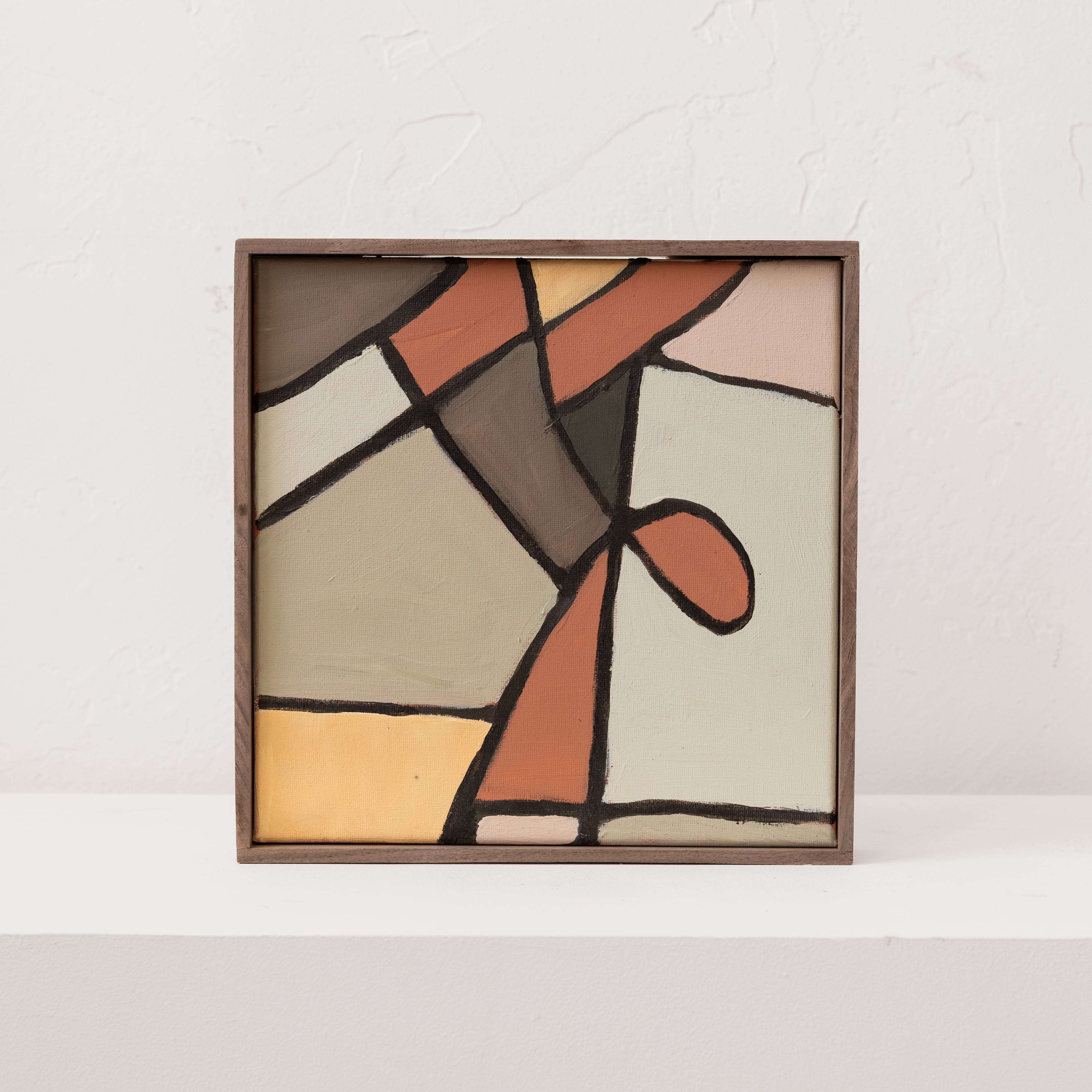 +COOP Wall Art Framed Abstract Painting | "The Nutcracker"