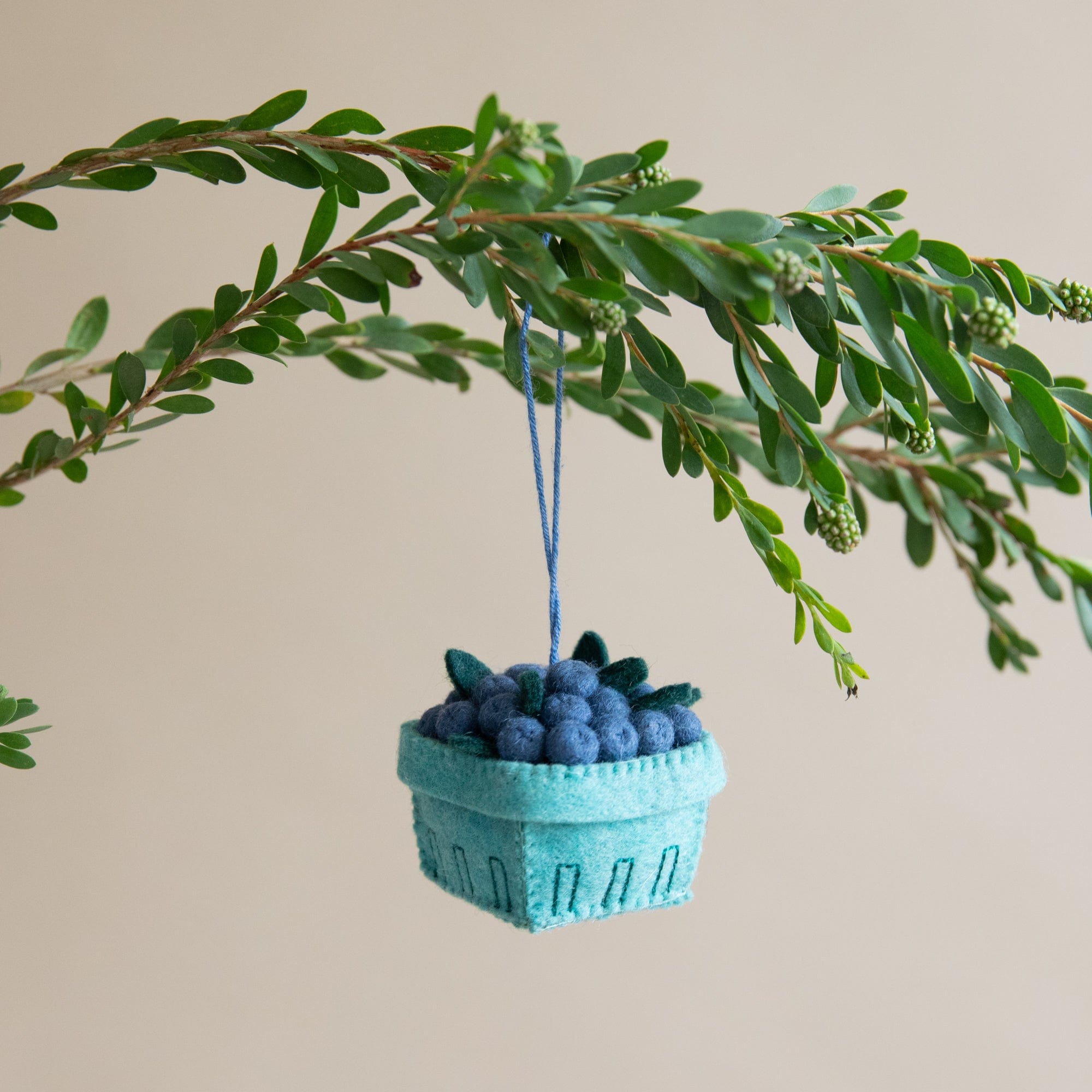 Craft Spring Seasonal Blueberry Ornament