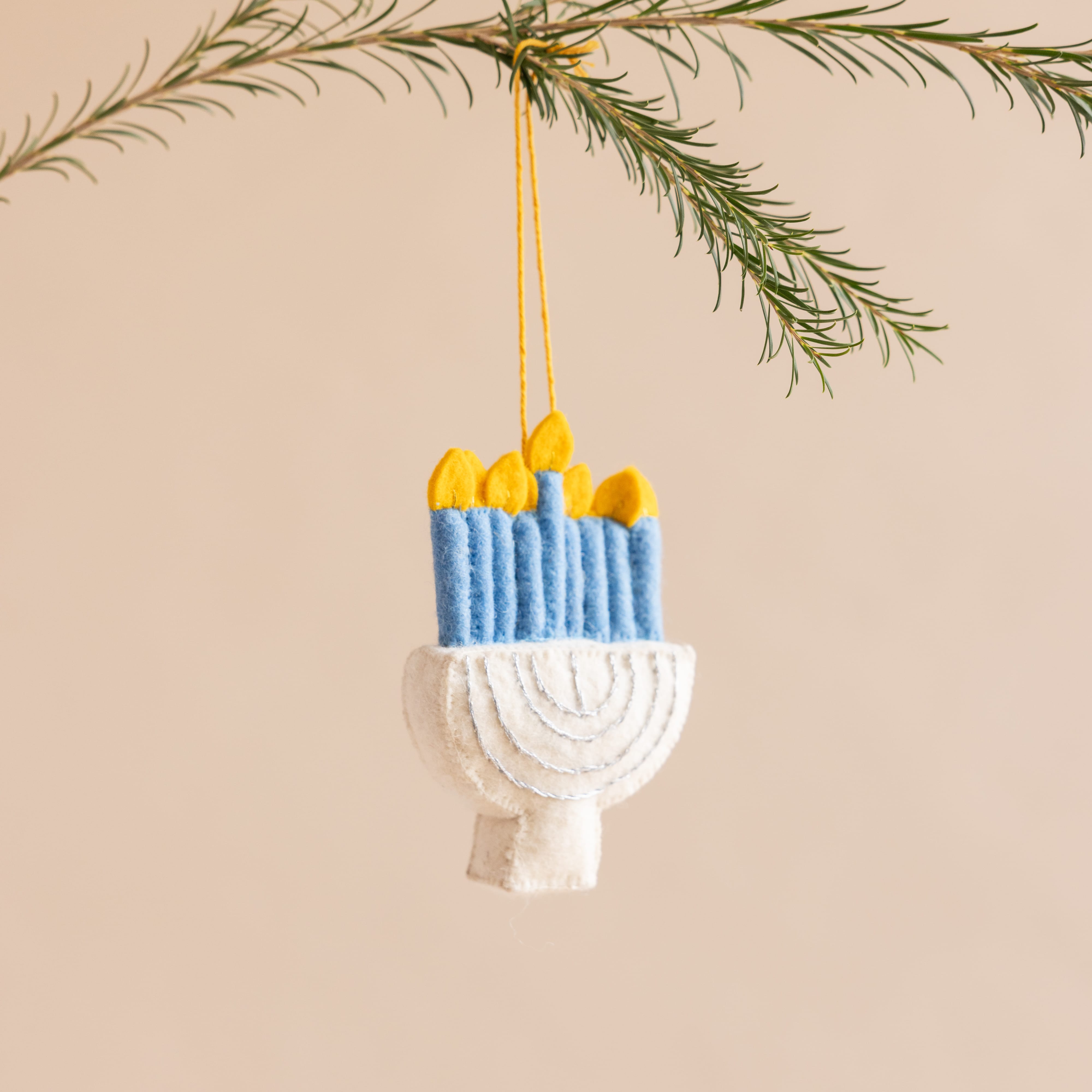 Craft Spring Seasonal Menorah Ornament