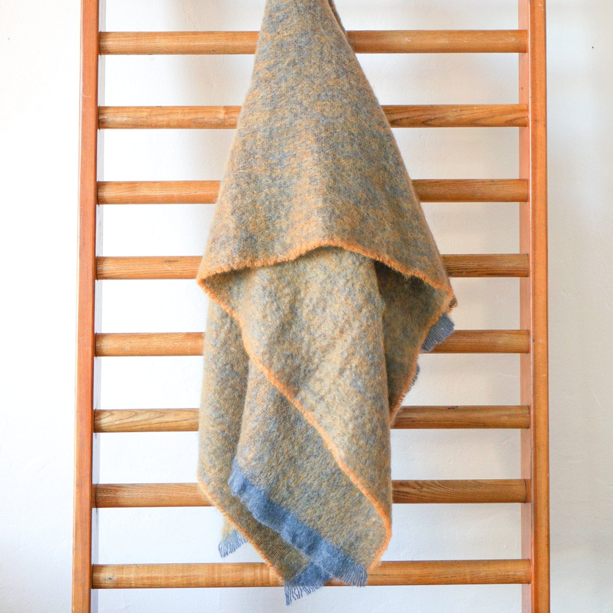 Cushendale Blankets + Throws Mohair Throws in Gold