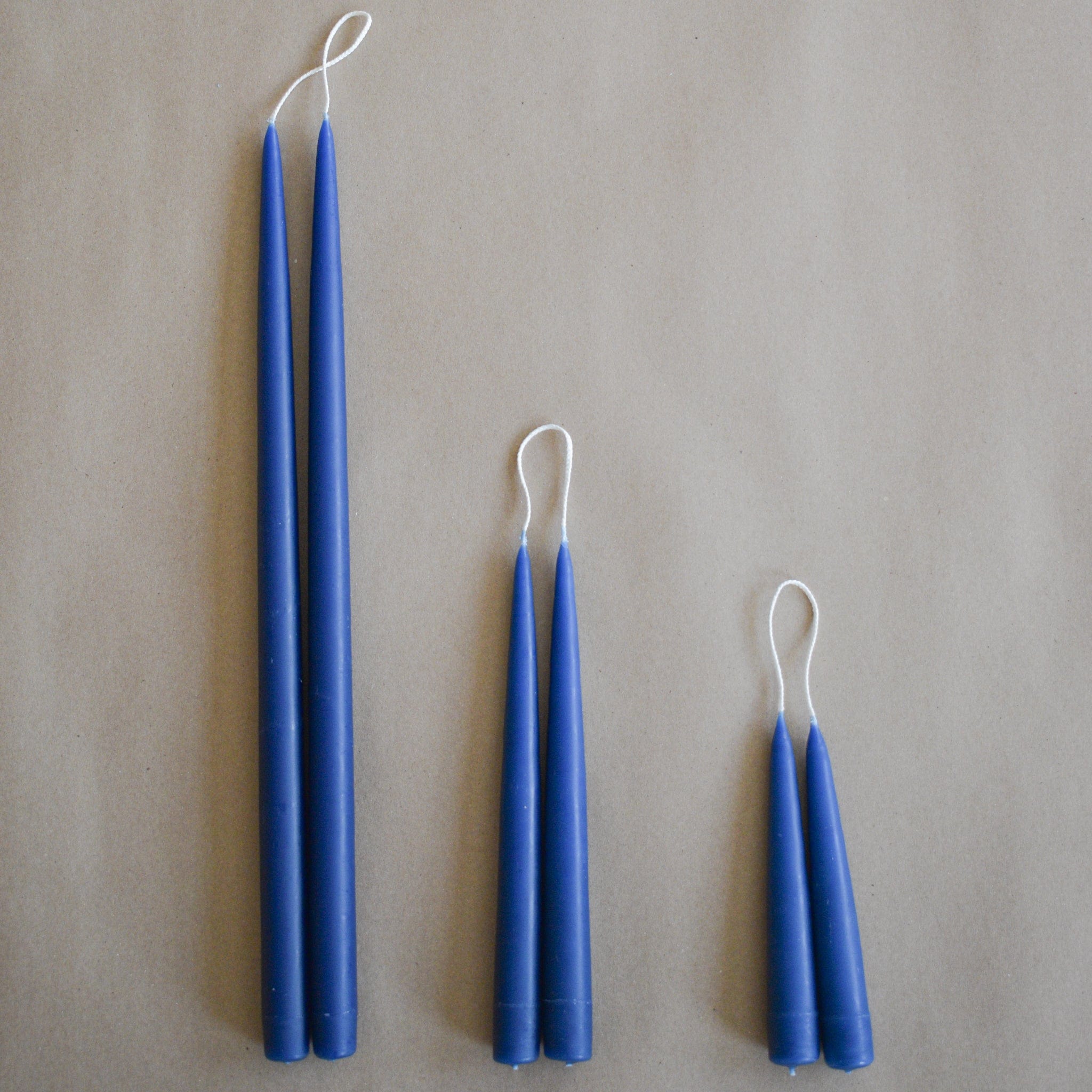 Danica Candles Tapers Copenhagen Blue / 9" Taper Candles by Danica