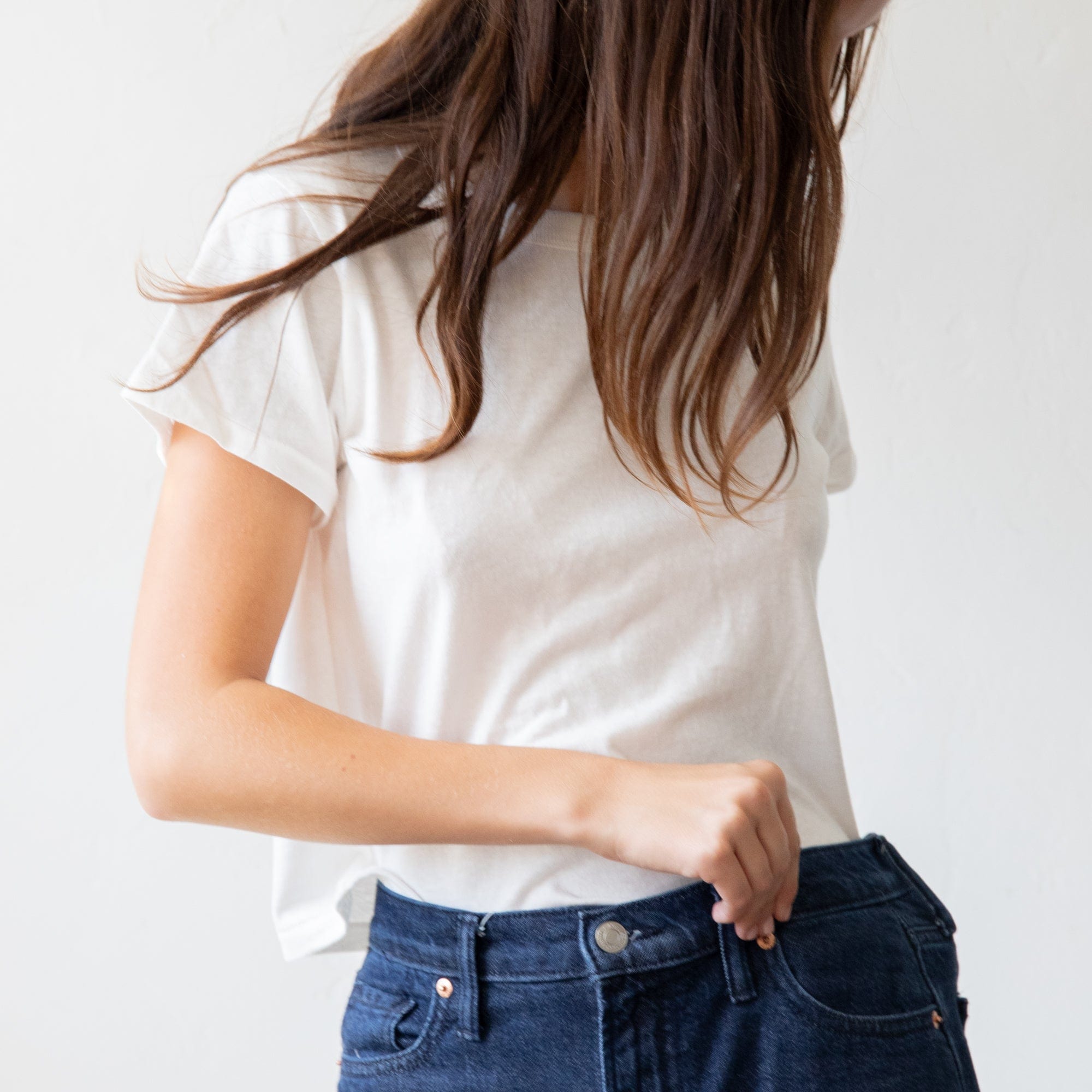 Denim Revival Tops The Perfect White Tee