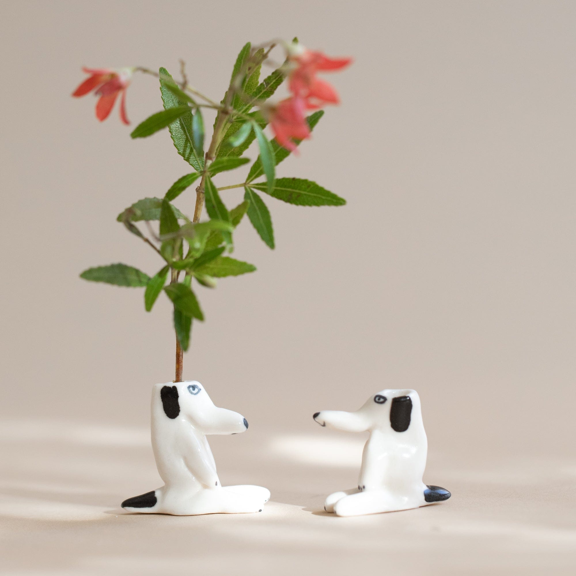 Eleonor Bostrom Ceramics Bud Vase Micro Dog Vase