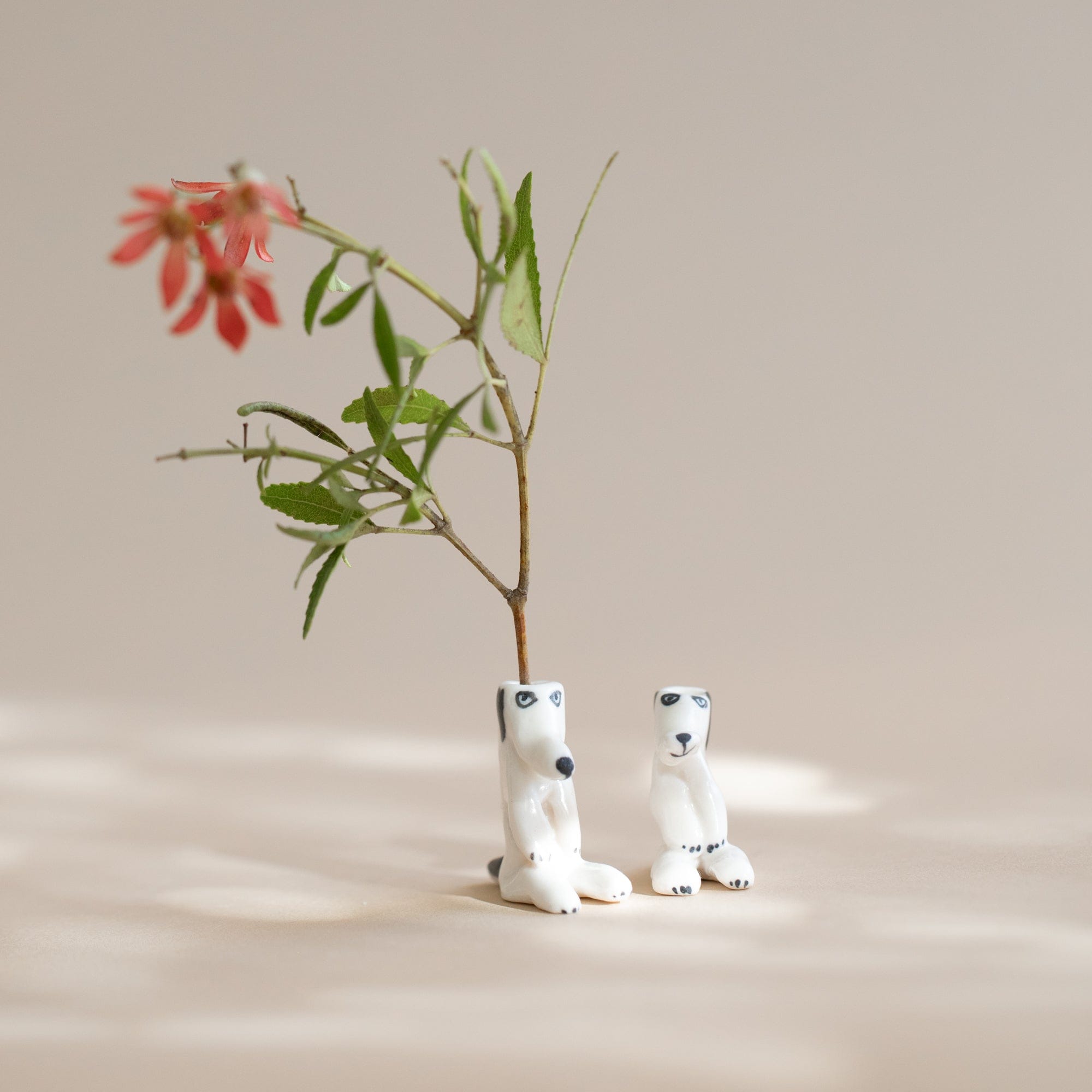 Eleonor Bostrom Ceramics Bud Vase Micro Dog Vase