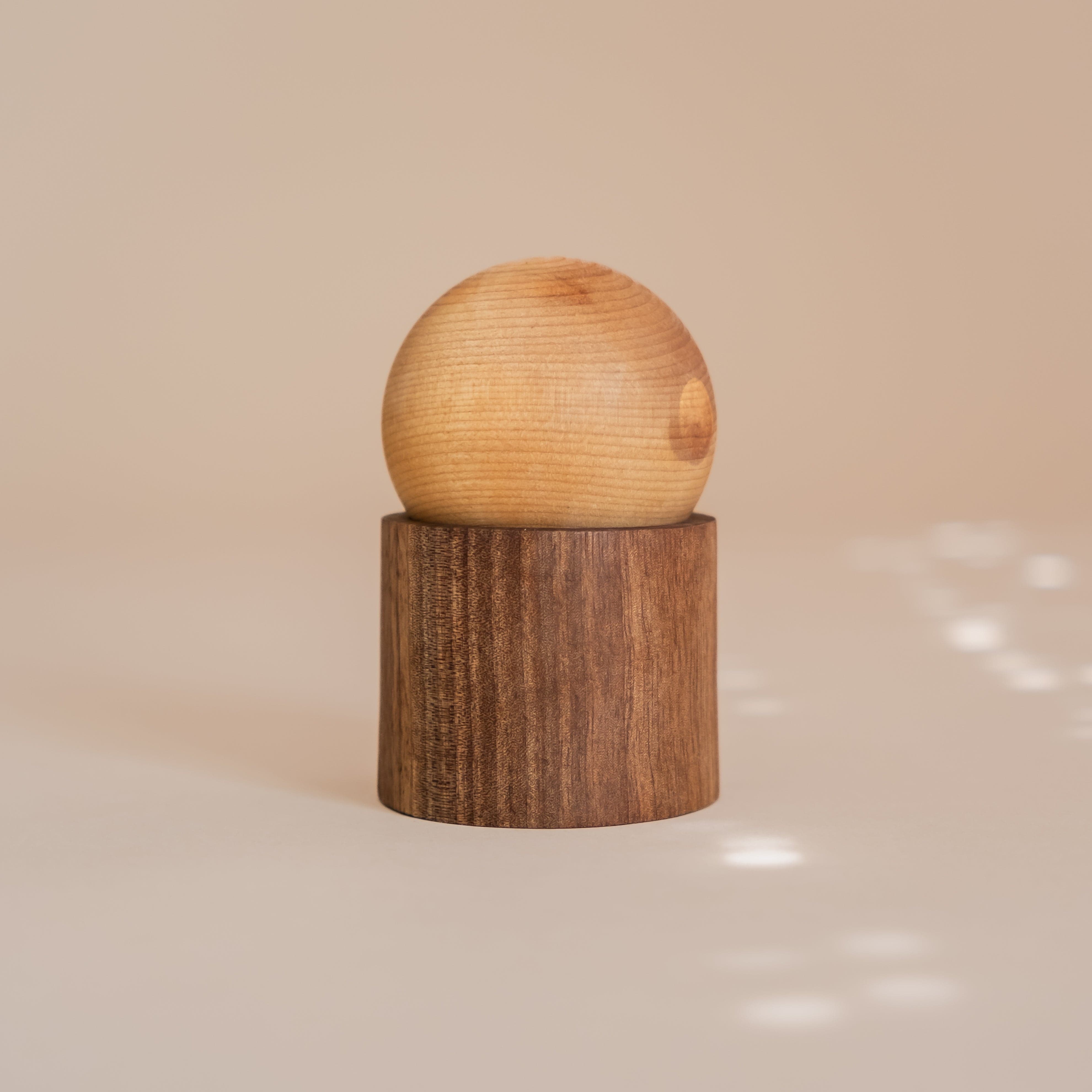 Elise Mclauchlan Cooking + Utensils Walnut Salt Cellar Pot