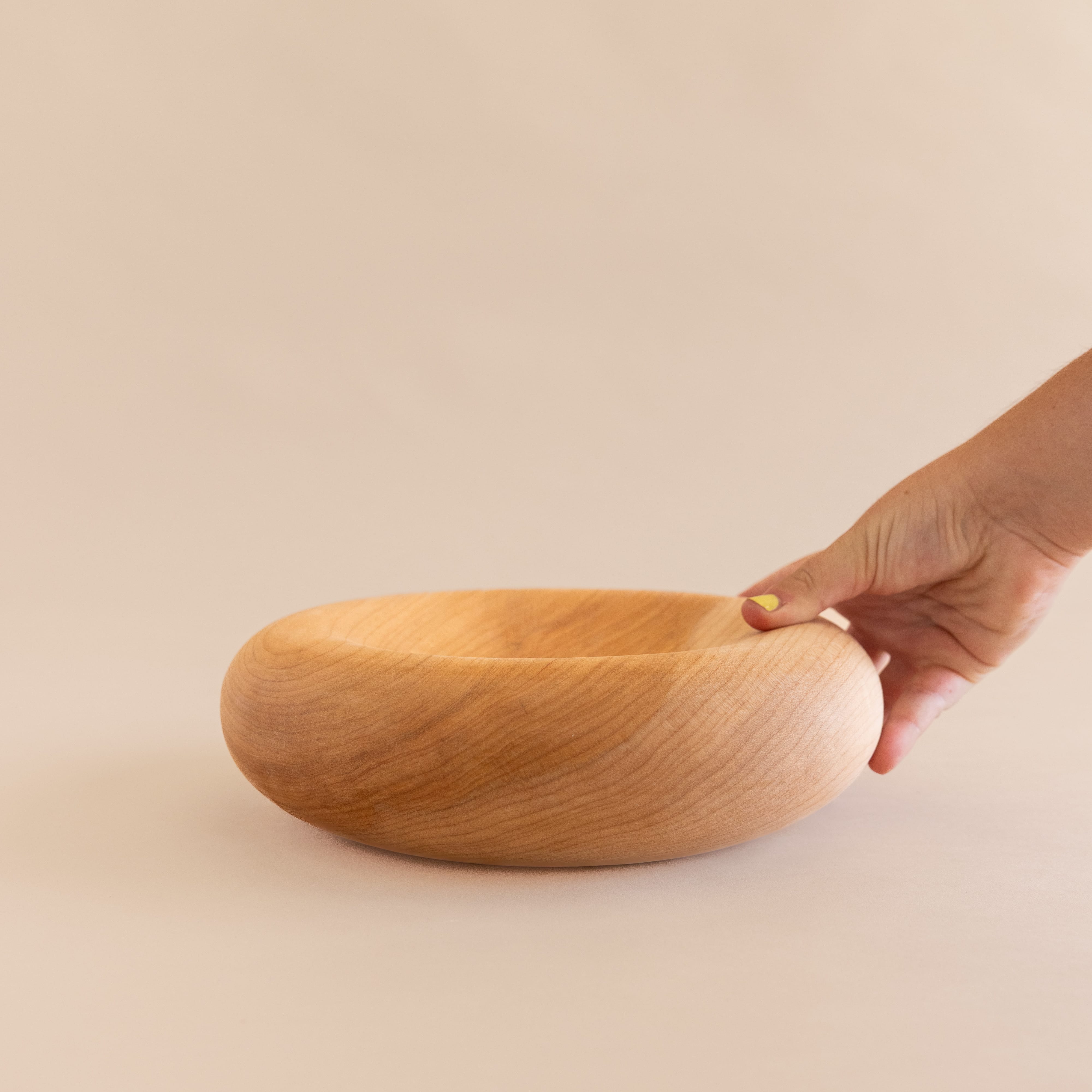 Elise Mclauchlan Trays + Catchalls Large The Maple Donut Bowl