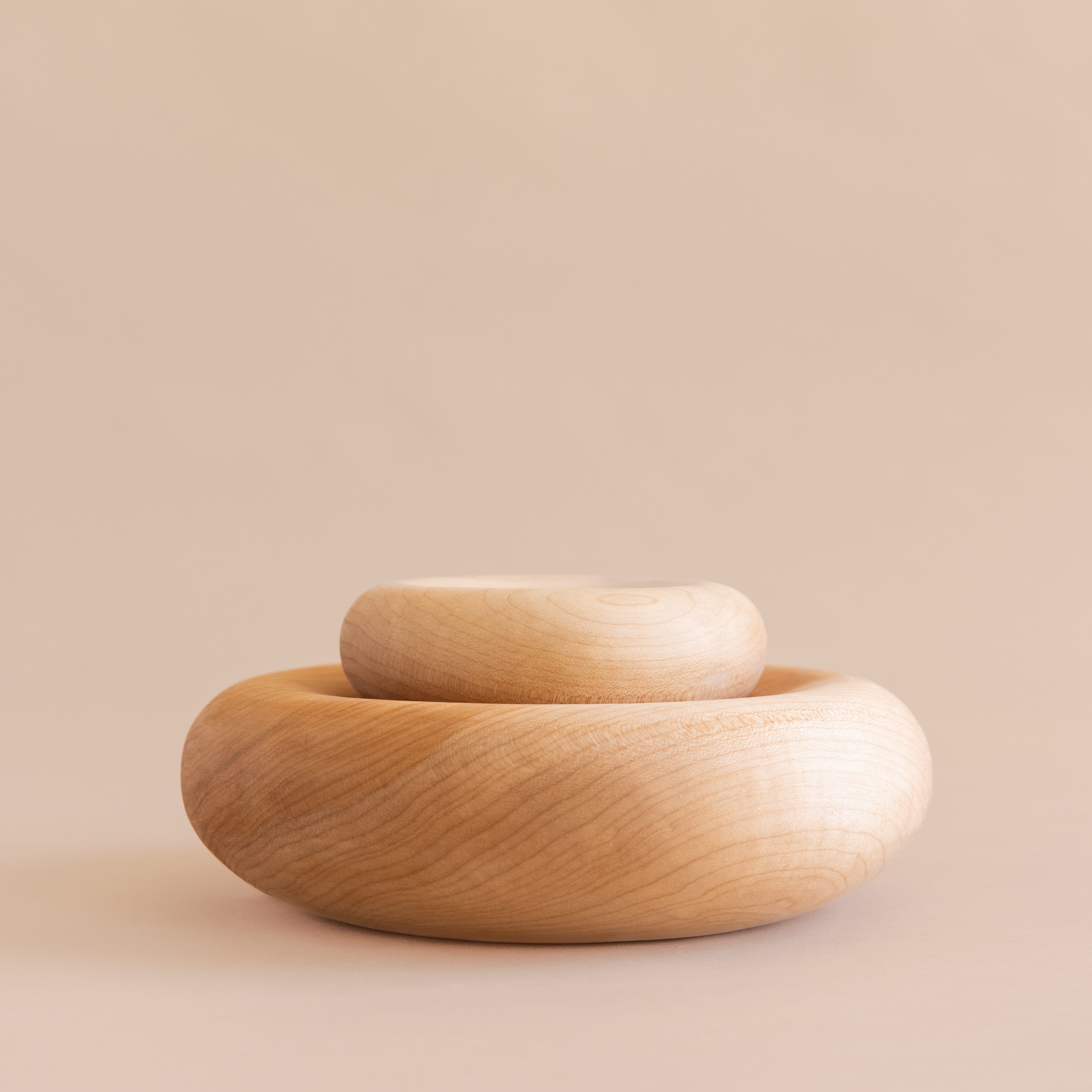 Elise Mclauchlan Trays + Catchalls The Maple Donut Bowl
