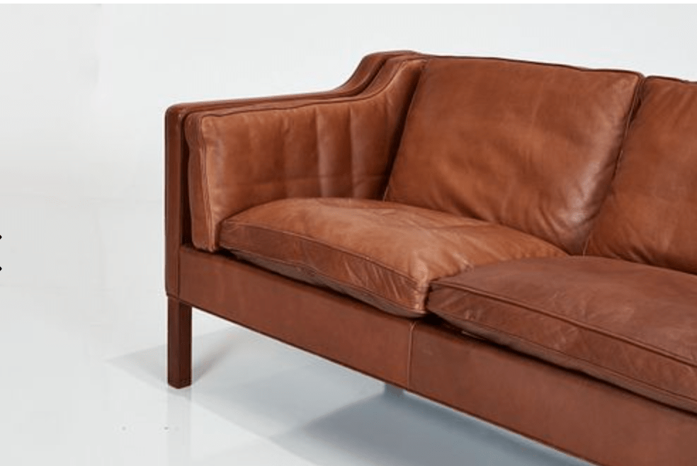 Embassy Leather Sofa by Borge Mogensen - +COOP