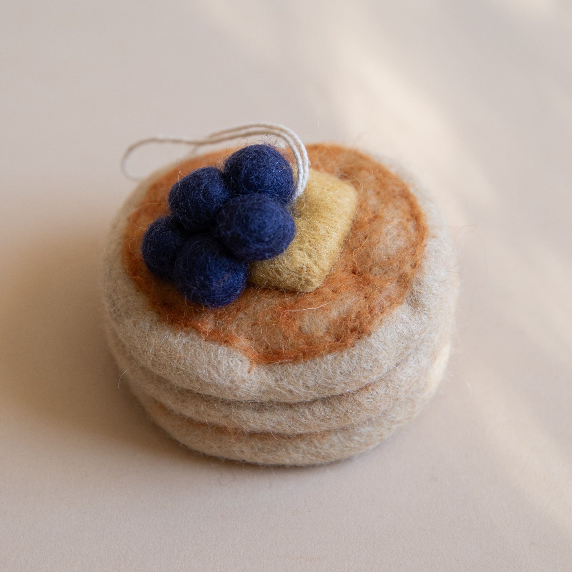 Farmhouse Pottery Seasonal Pancake Stack Ornament