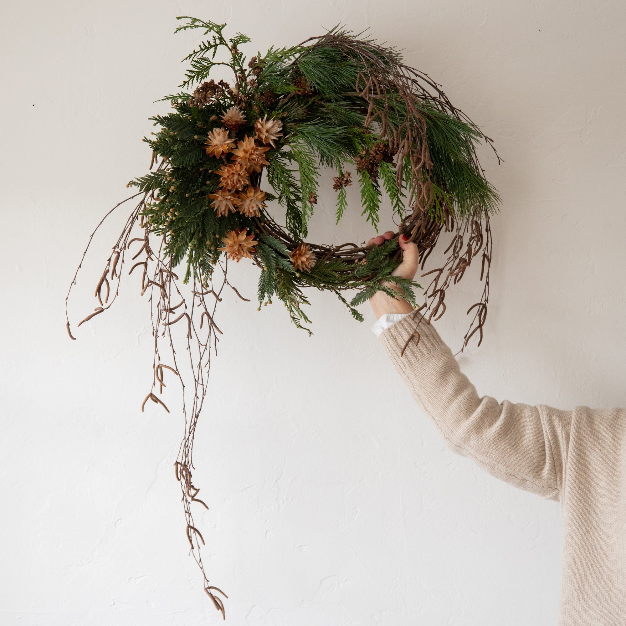 Fiore Seasonal Small Holiday Wreath Design by Fiore - Available for Pre-Order to Pick Up in Store