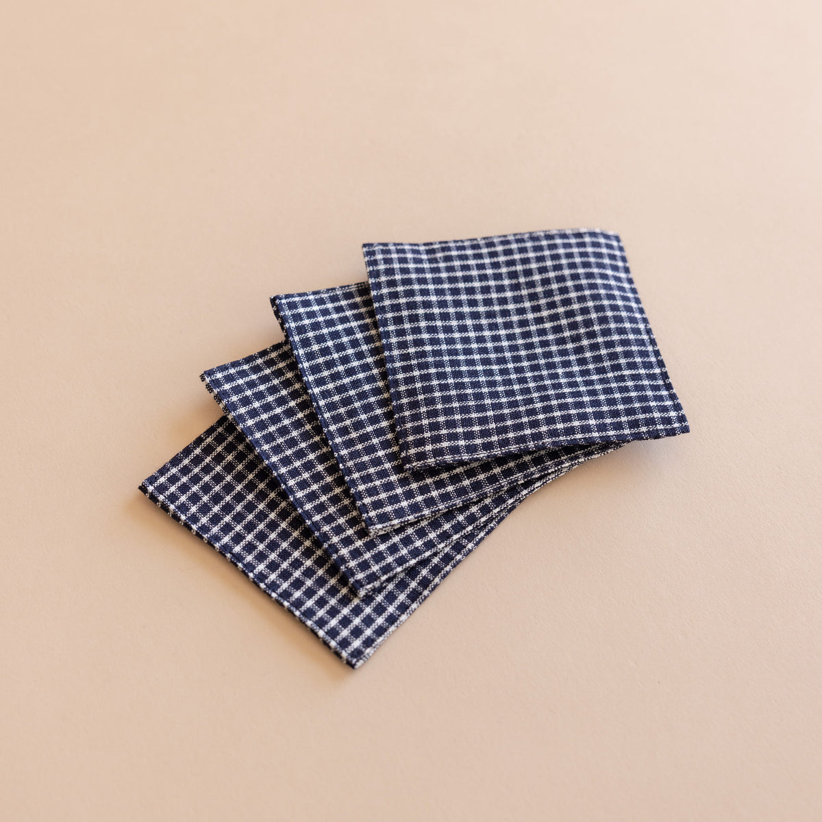 FOG LINEN Barware Linen Coasters
