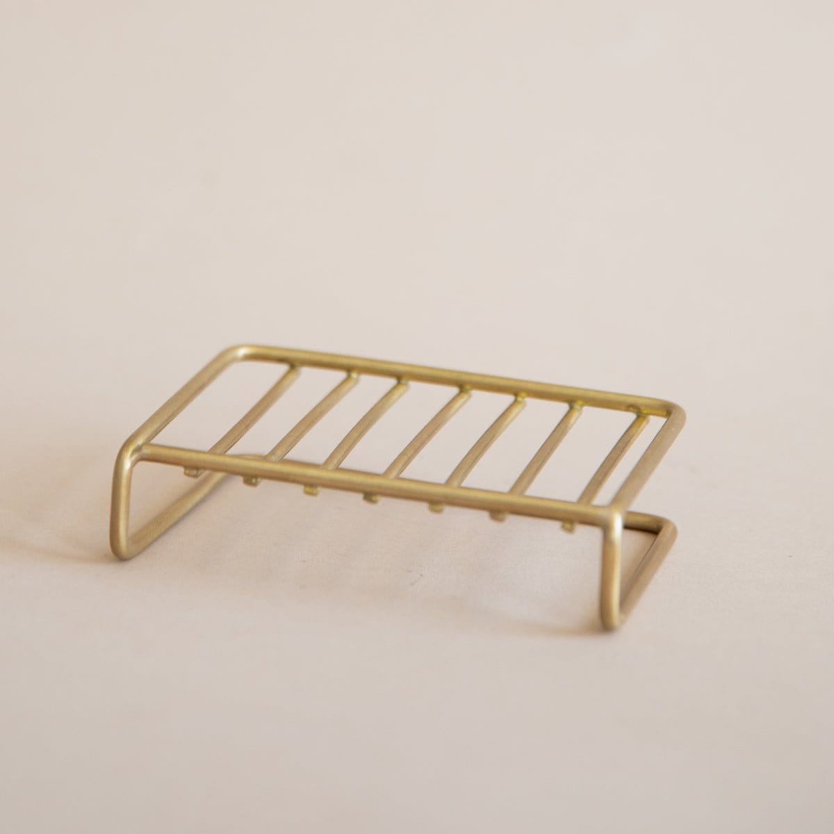 FOG LINEN Bath Accessories Brass Soap Stand