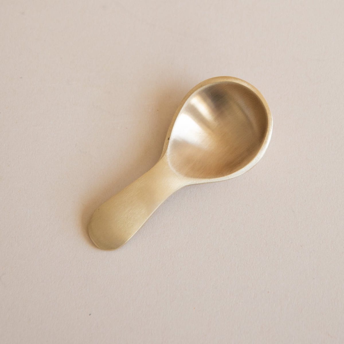 FOG LINEN Utensils Mini Scoop in Brass