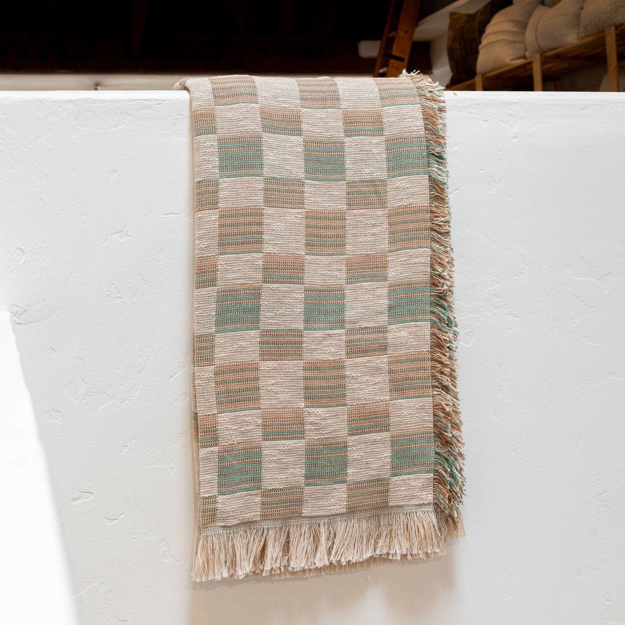 Folk Textiles Blankets + Throws Stone Mariana Throw