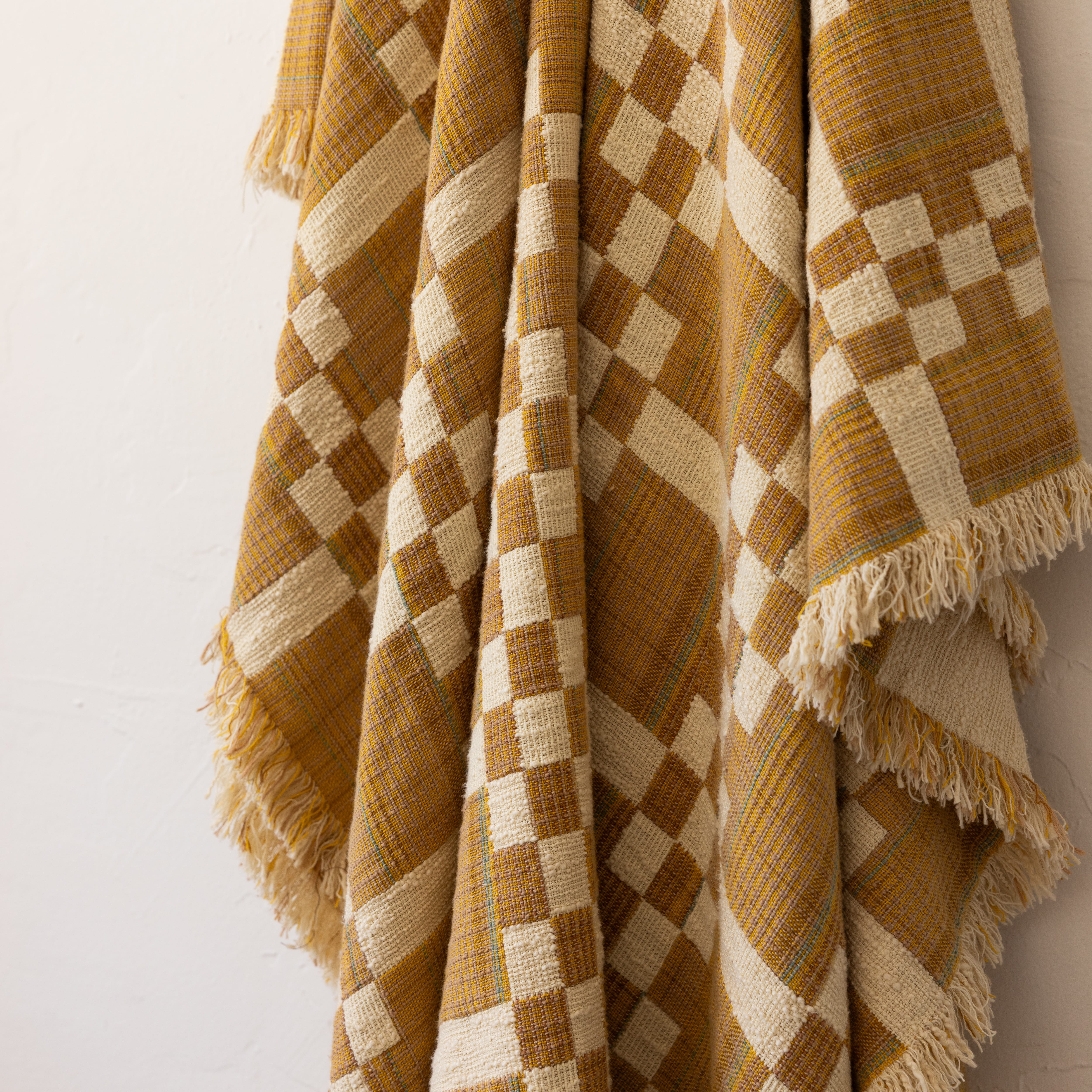 Folk Textiles Throws Marigold Boone Throw