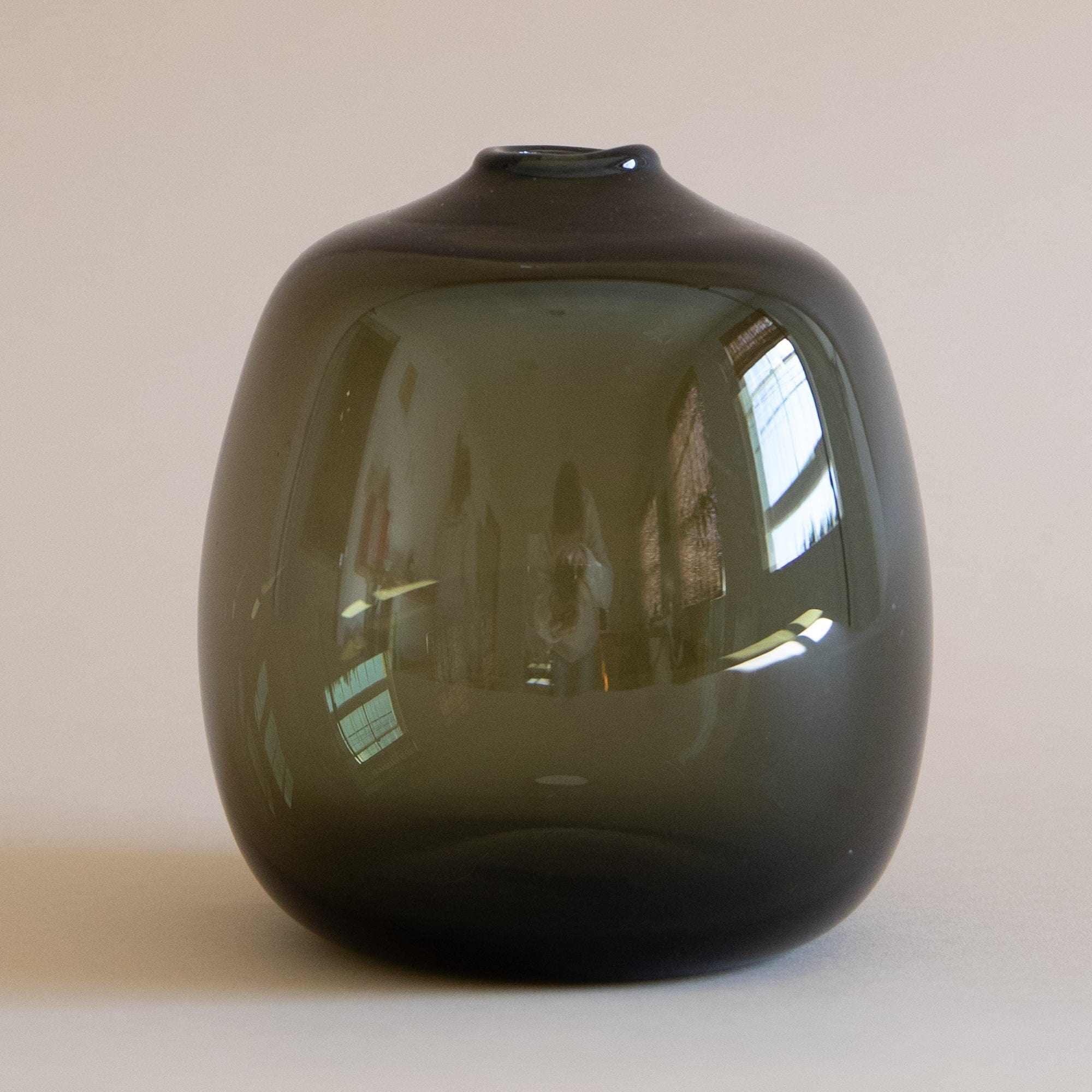 Gary Bodker Bud Vase Big / Spruce Round Gem Bud Vase