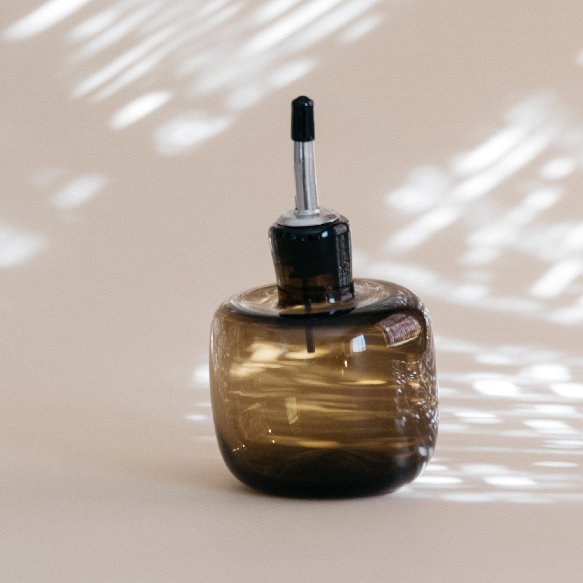 Gary Bodker Cooking + Utensils Short / Wheat Hand-blown Glass Oil Cruet