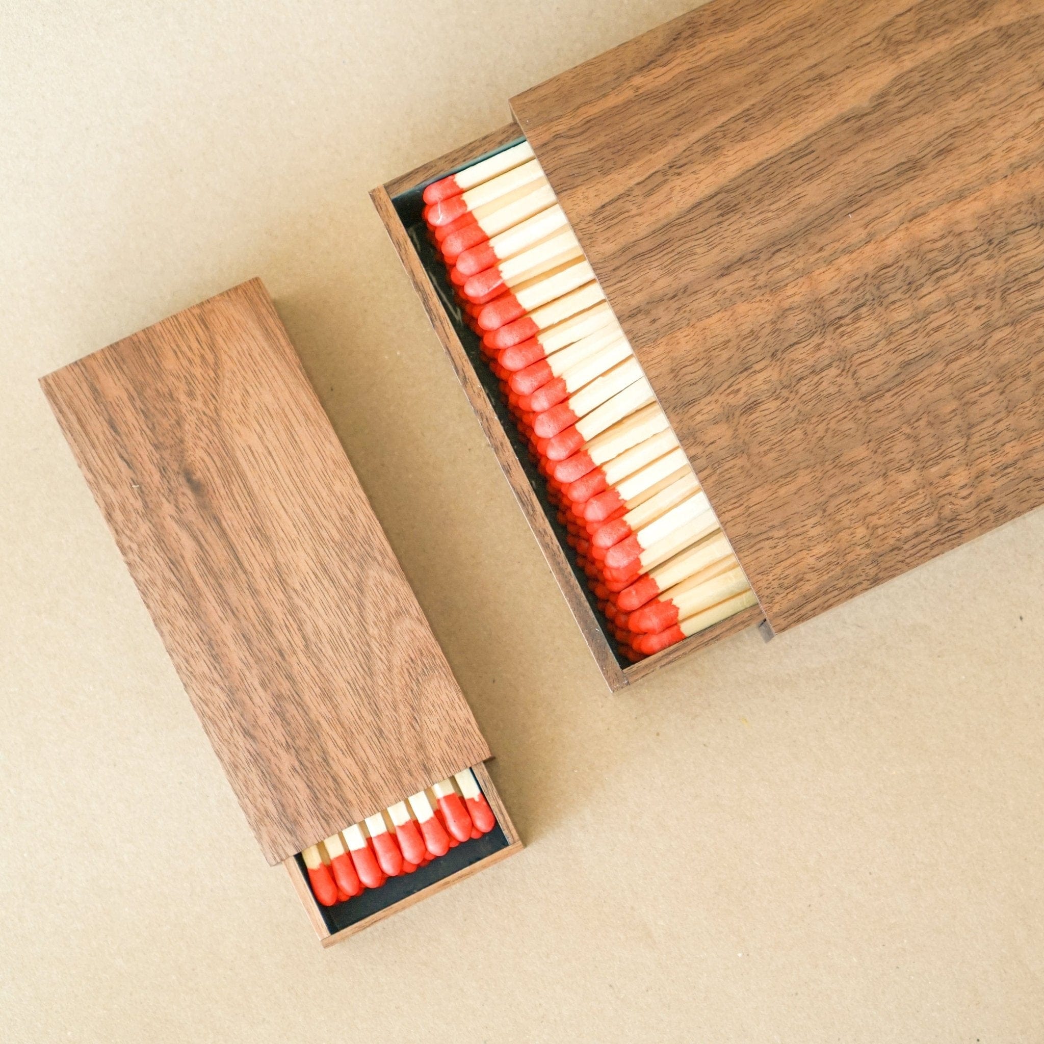 Glaze Lighters + Matches Giant Wood Matchbox by Glaze