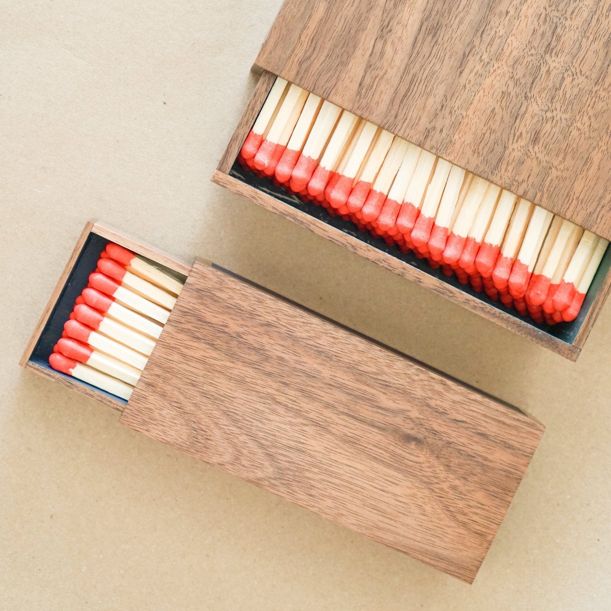 Glaze Lighters + Matches Giant Wood Matchbox by Glaze