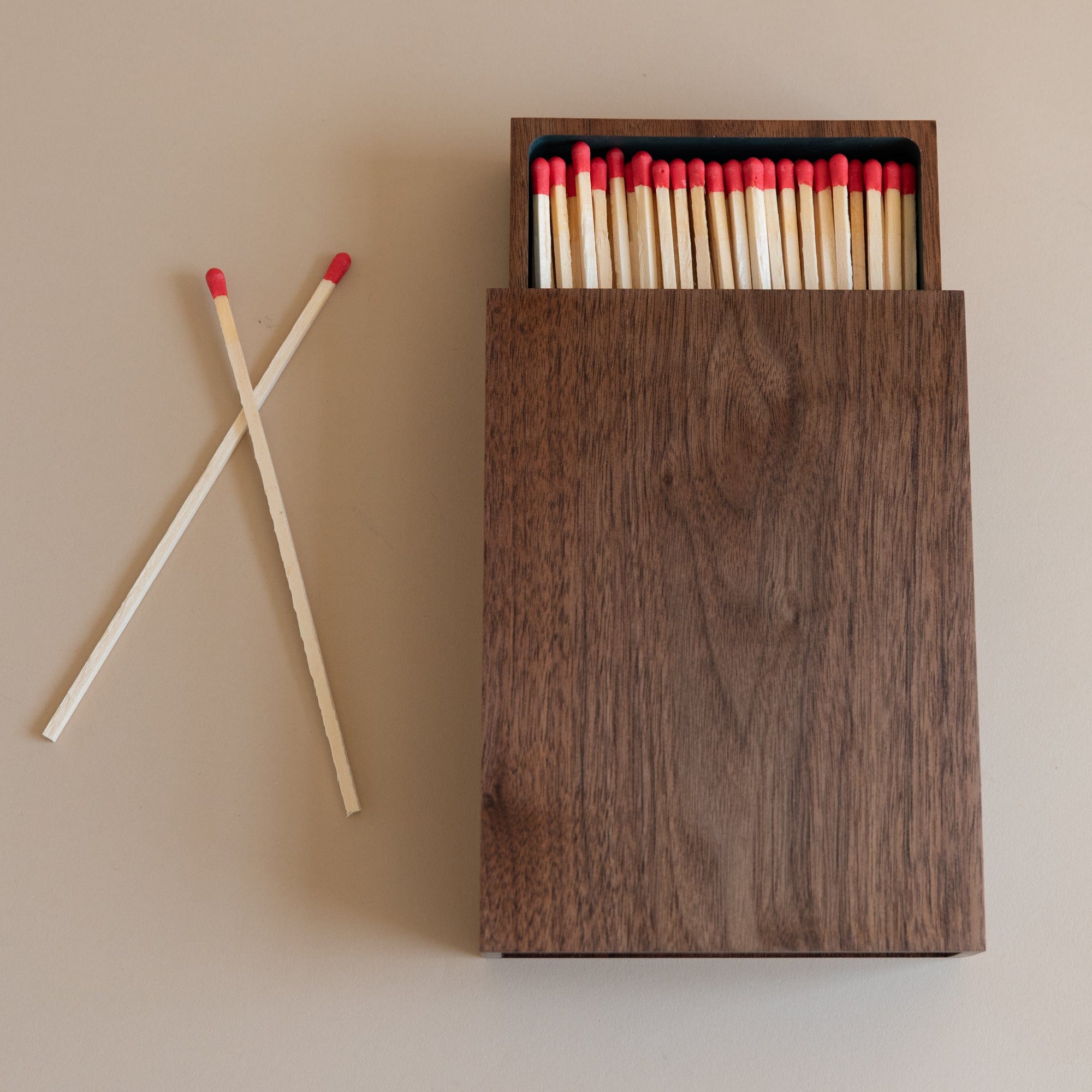 Glaze Lighters + Matches Giant Wood Matchbox by Glaze