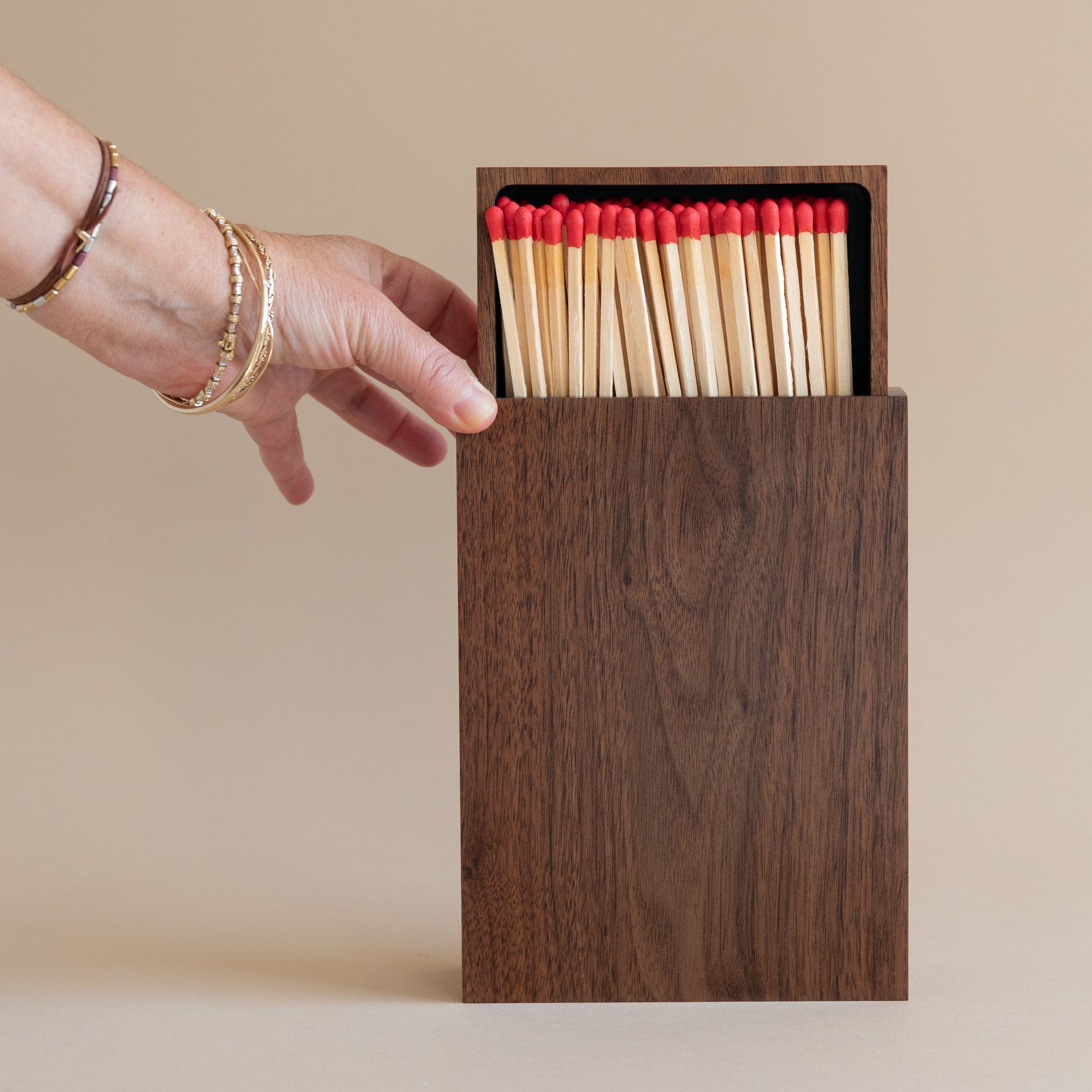 Glaze Lighters + Matches Giant Wood Matchbox by Glaze