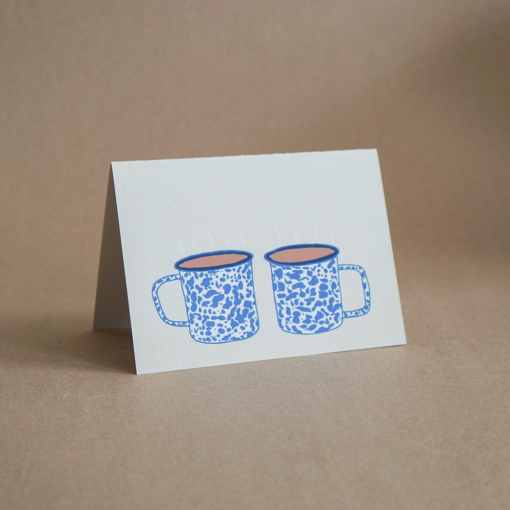 GOLD TEETH BROOKLYN Stationery Enamel Cups Card