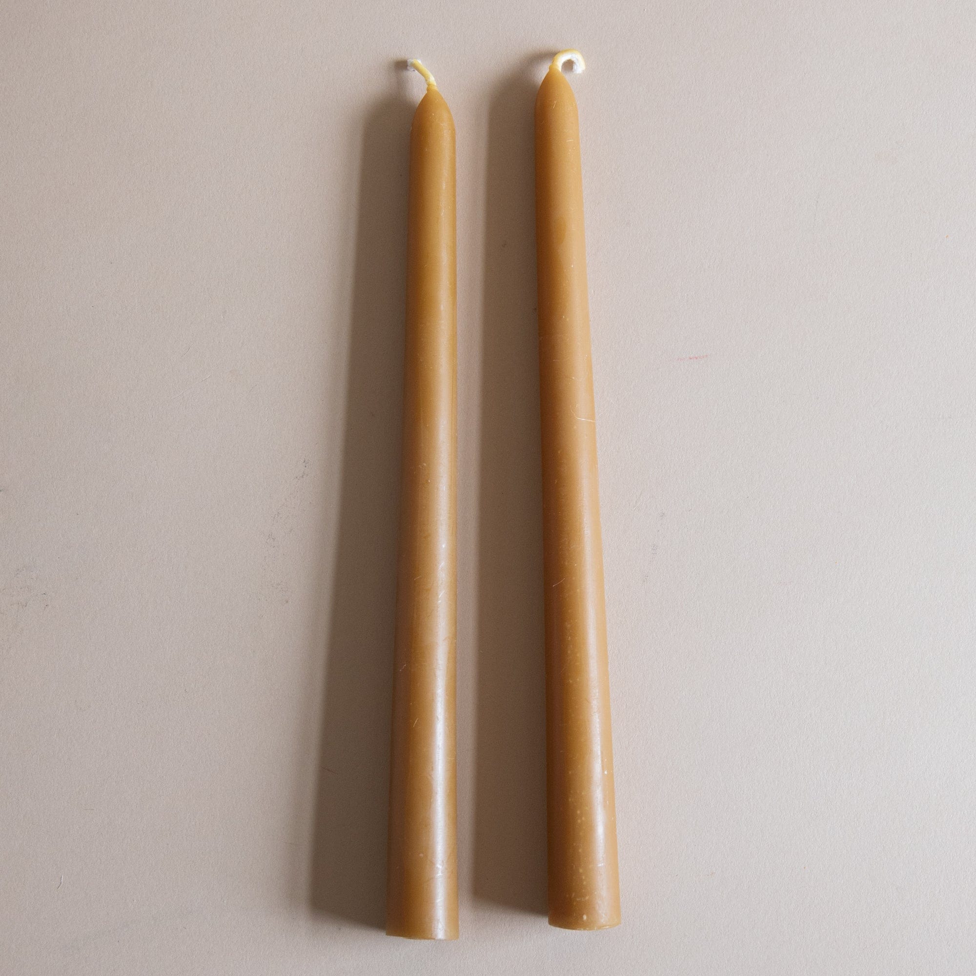 GREENTREE CANDLES Tapers 10 Taper Candles in Burnt Amber by Greentree