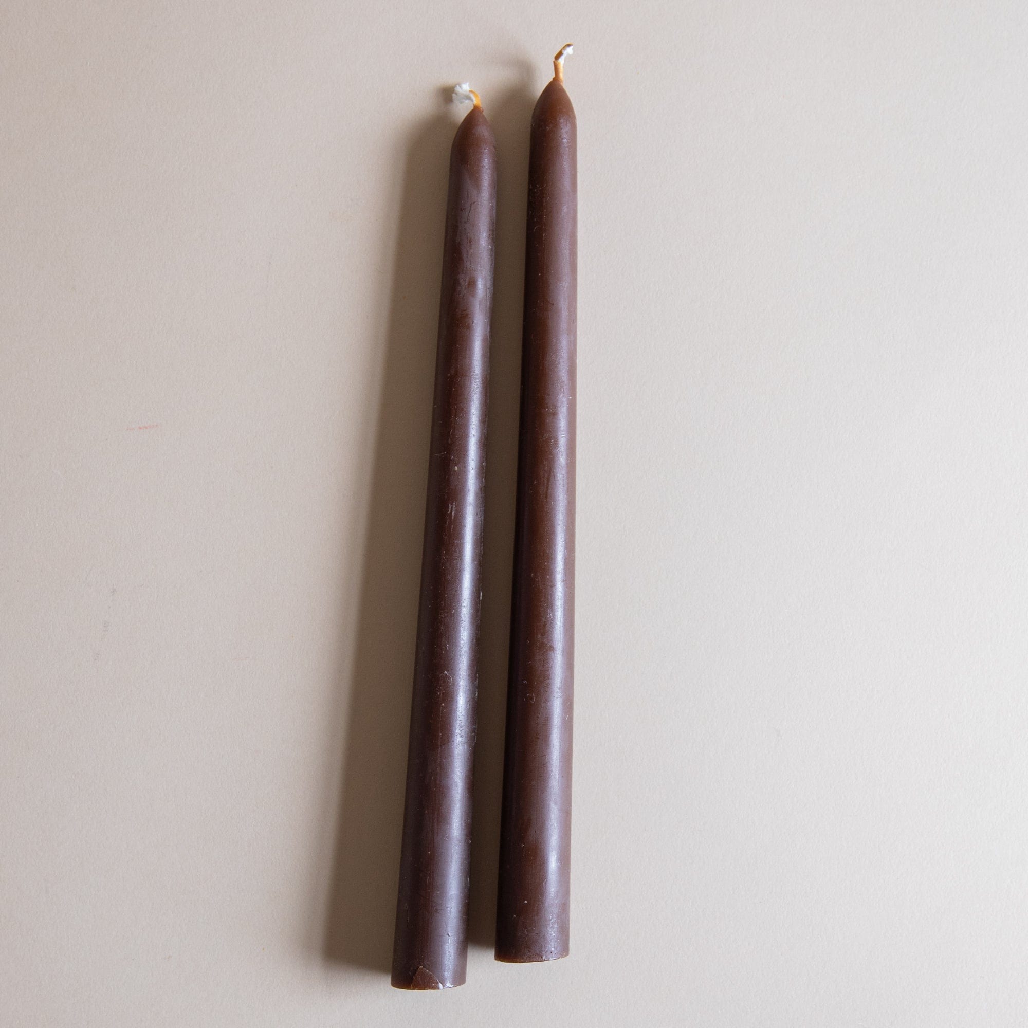 GREENTREE CANDLES Tapers 10 Taper Candles in Espresso by Greentree