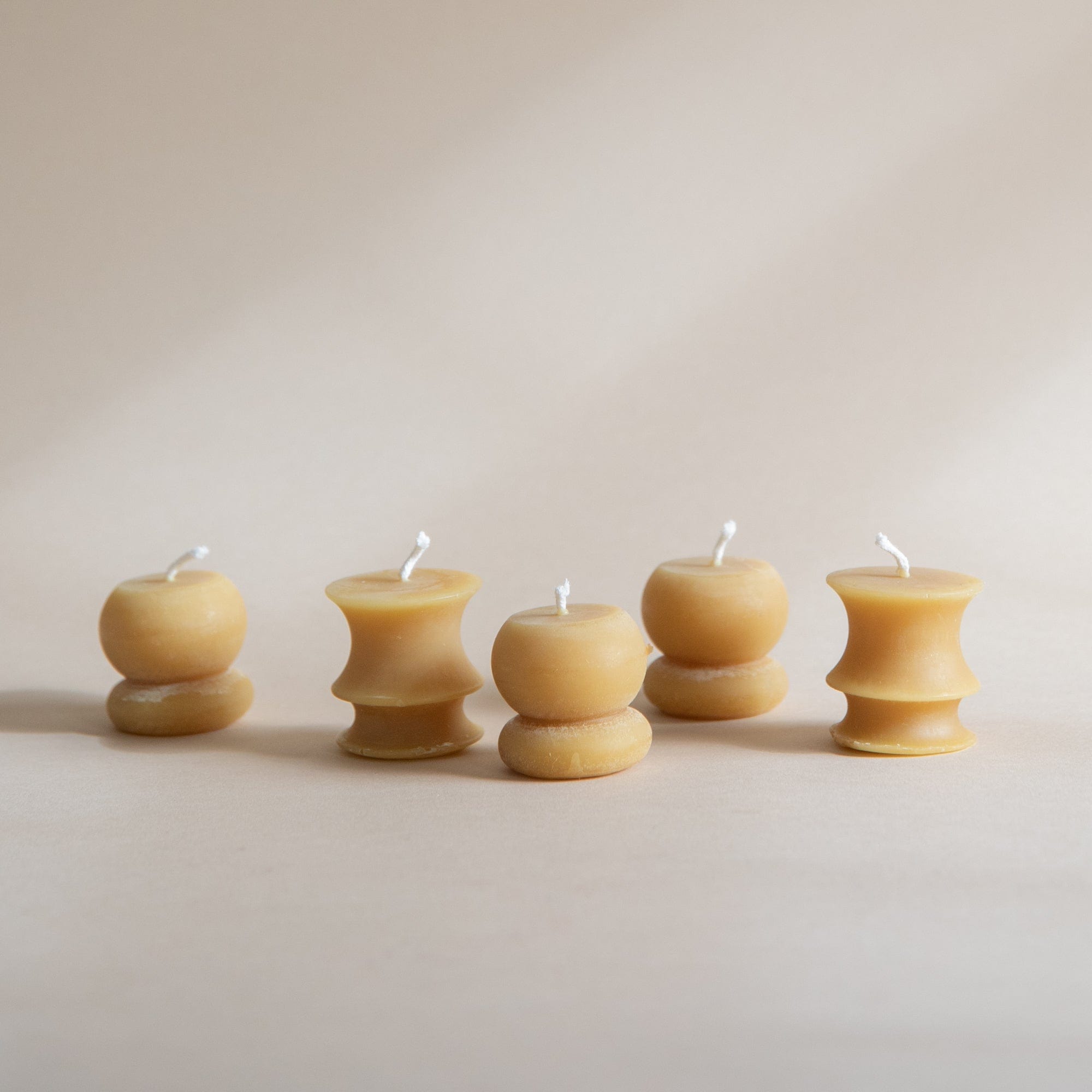 GREENTREE CANDLES Tapers Groovy Votives