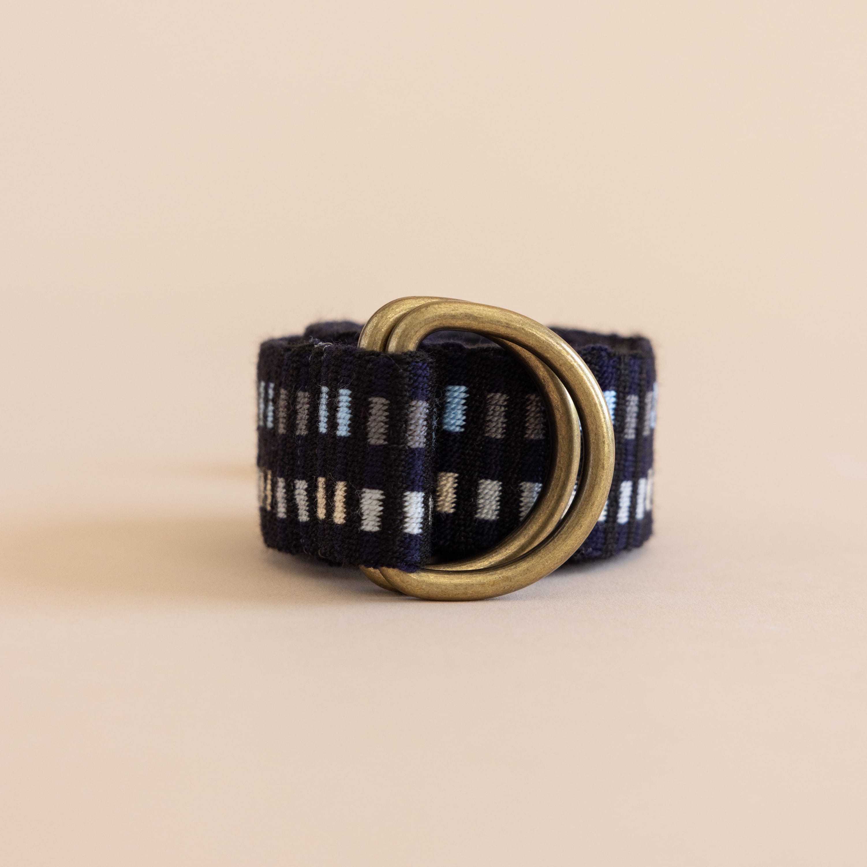 Guanabana Belts Navy/Blue Multi Braided Belt