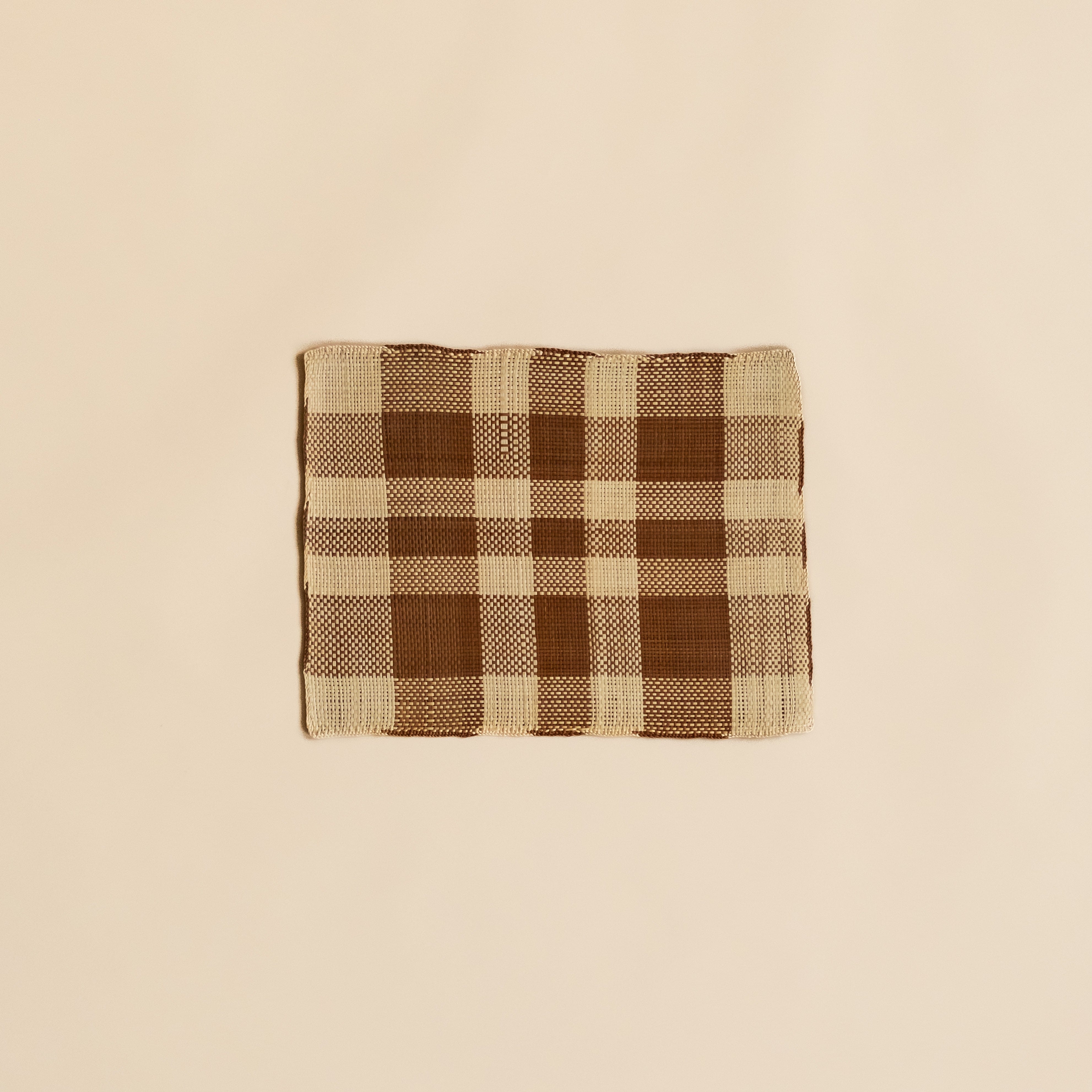 Guanabana Placemats Heritage Check Weave Straw Placemat