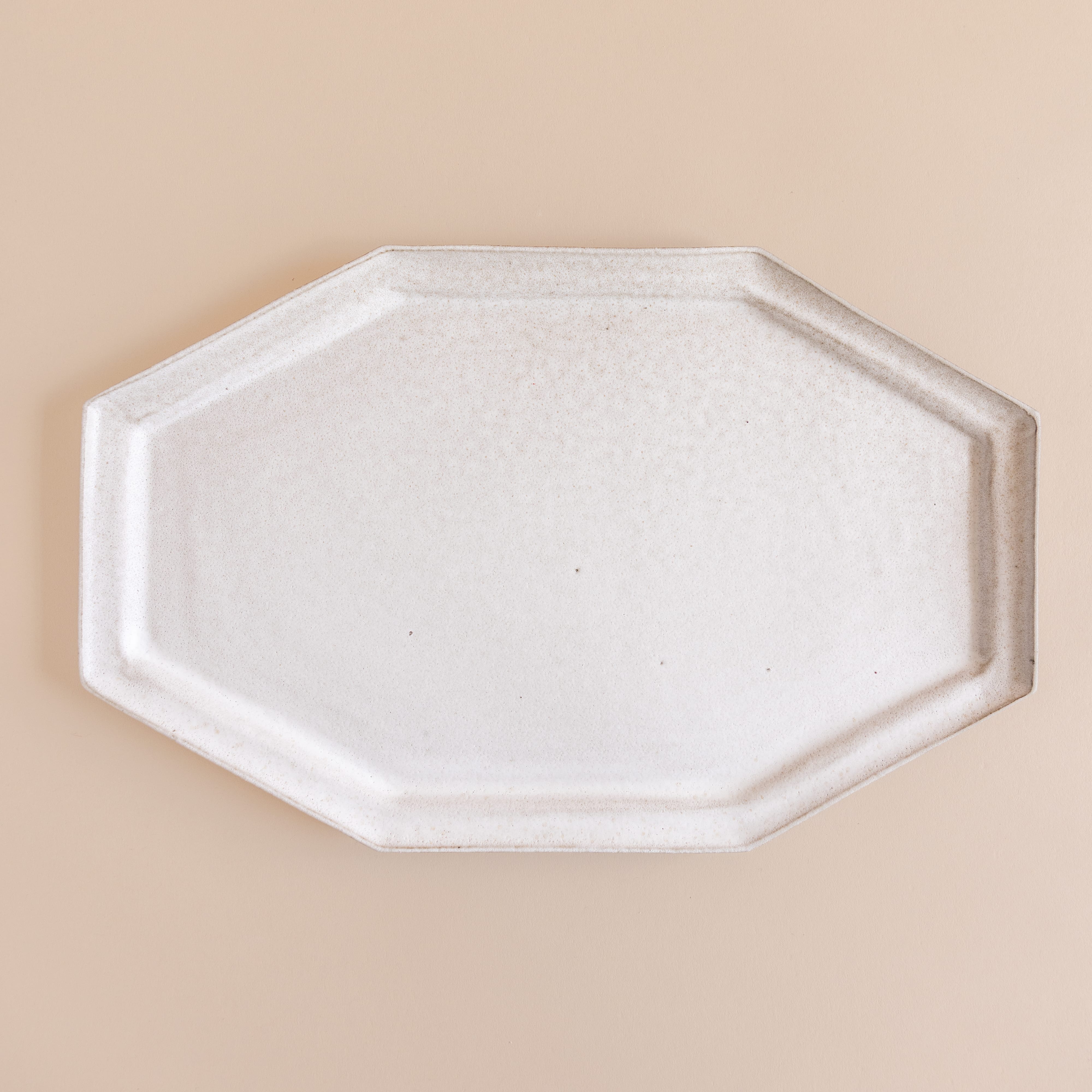 Hama Pottery Serveware Large Moonrise Diamond Serving Platter